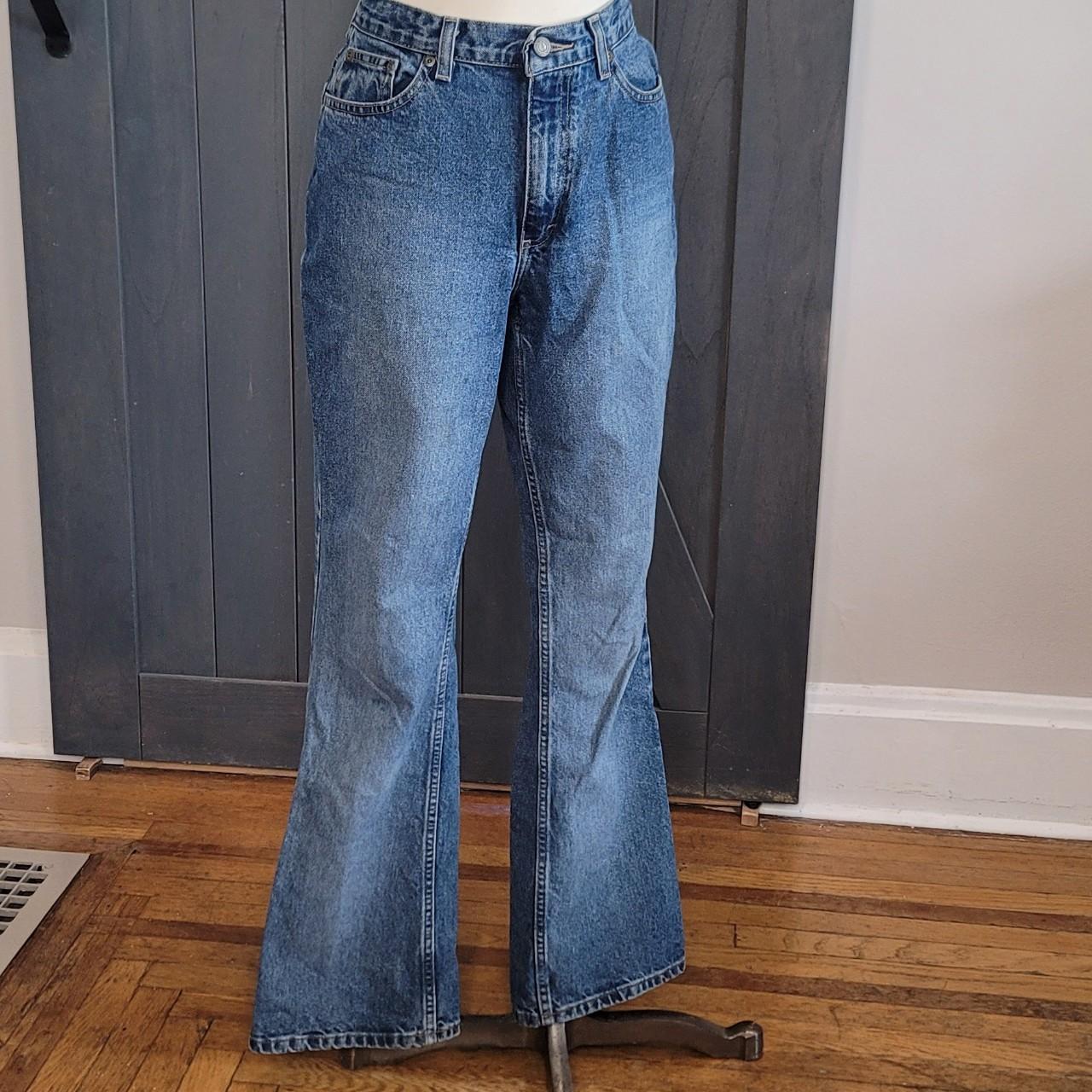 Vintage 90s covington high waist boot cut denim... - Depop