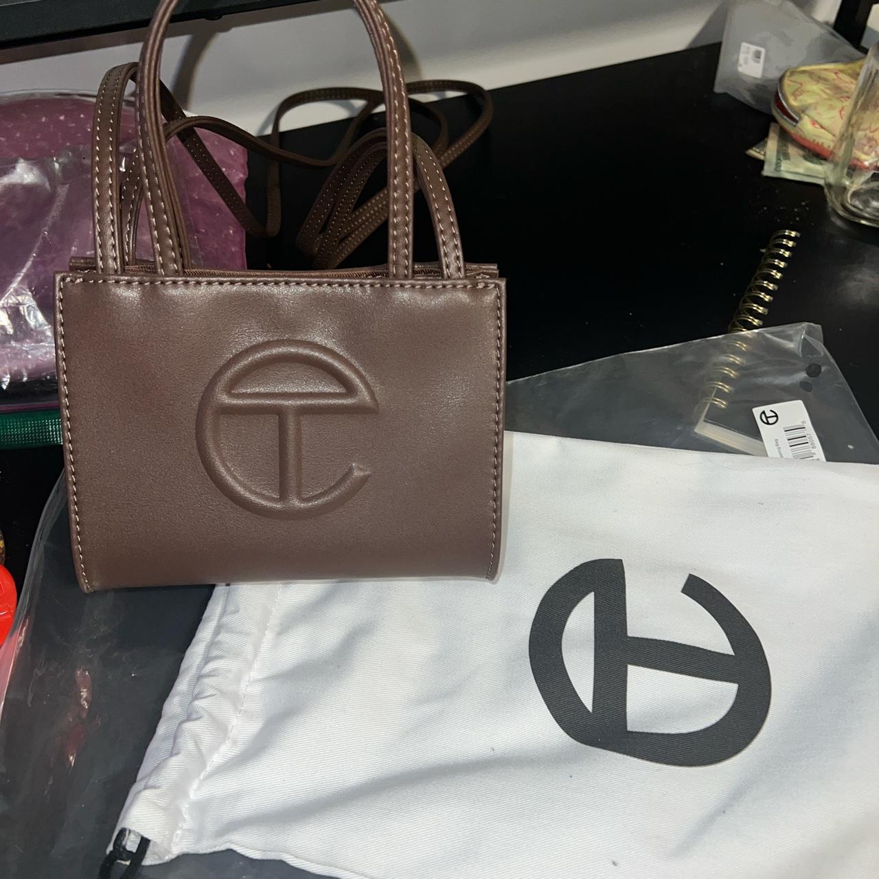 Telfar Shopping Bag Small Chocolate