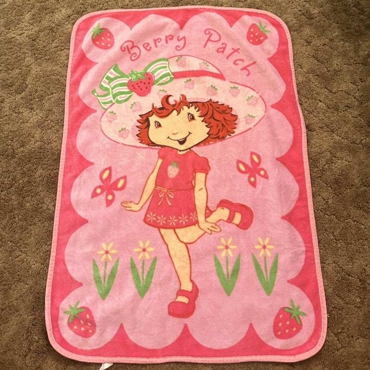 Strawberry Shortcake blanket! So cute it’s a little... Depop