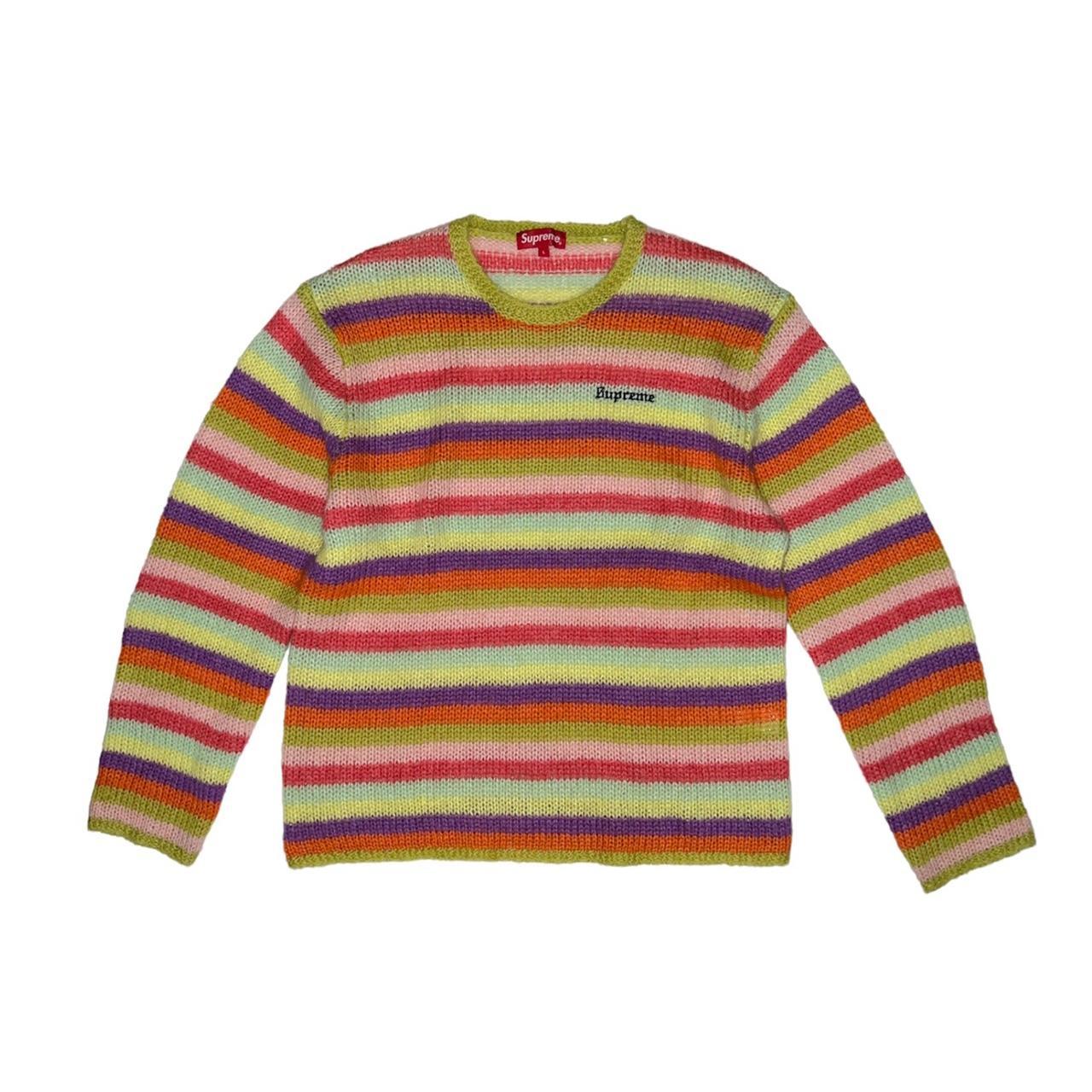 Supreme Mohair Stripe Sweater, Brand new