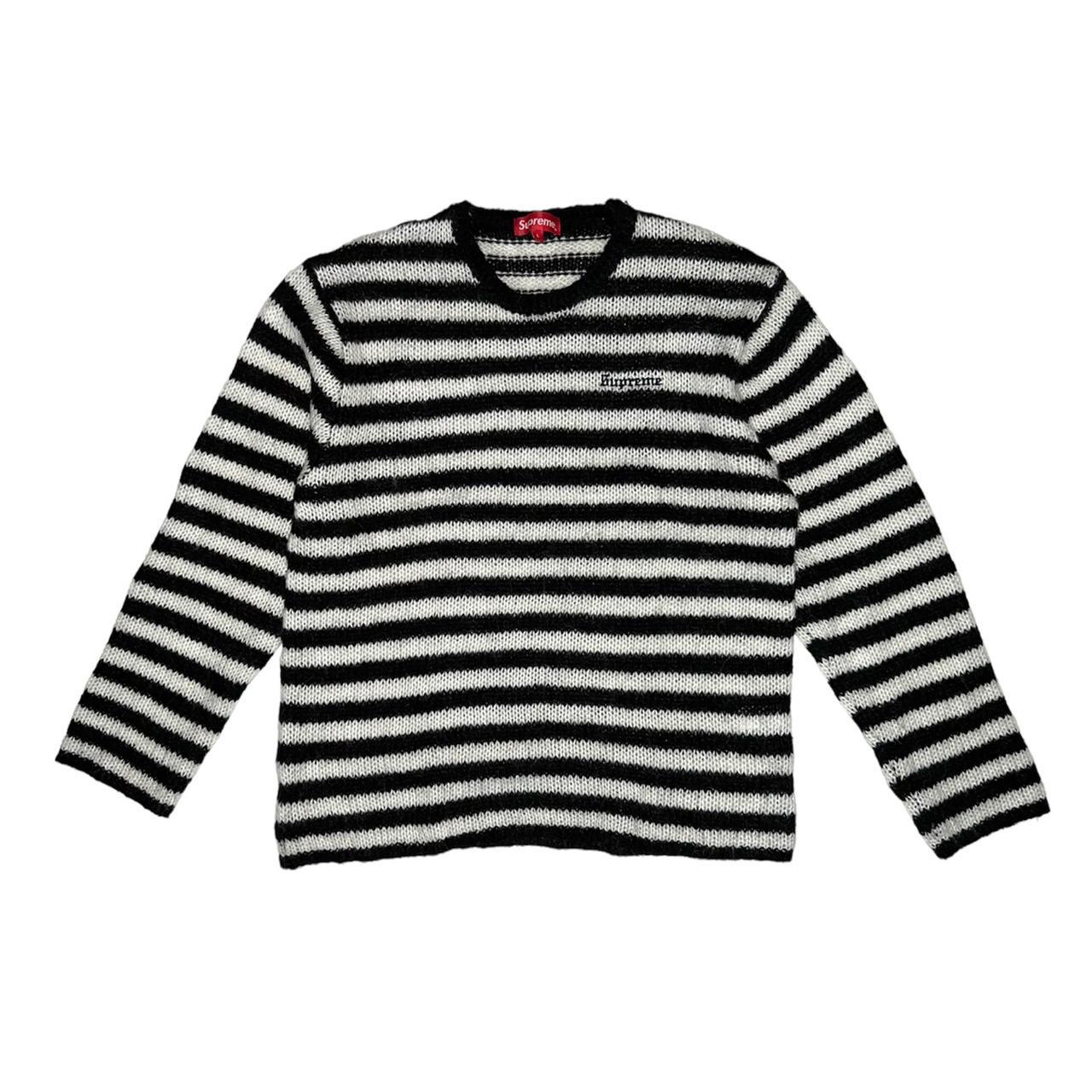 Supreme Stripe Mohair Sweater, Like new