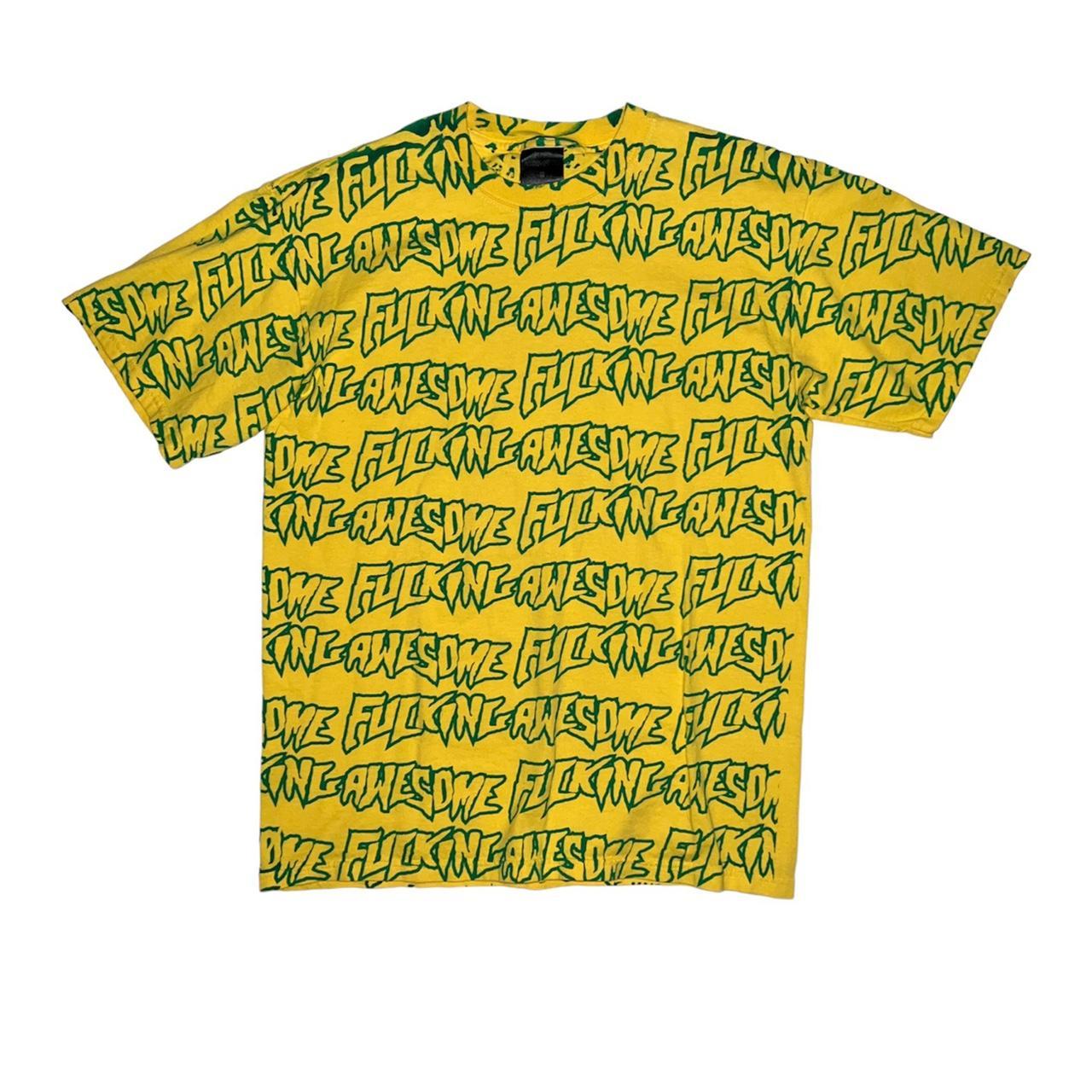 送料無料！Fucking Awesome MONKEY RADAR TEE - M Monkey Radar Tee - Daisy – Feature