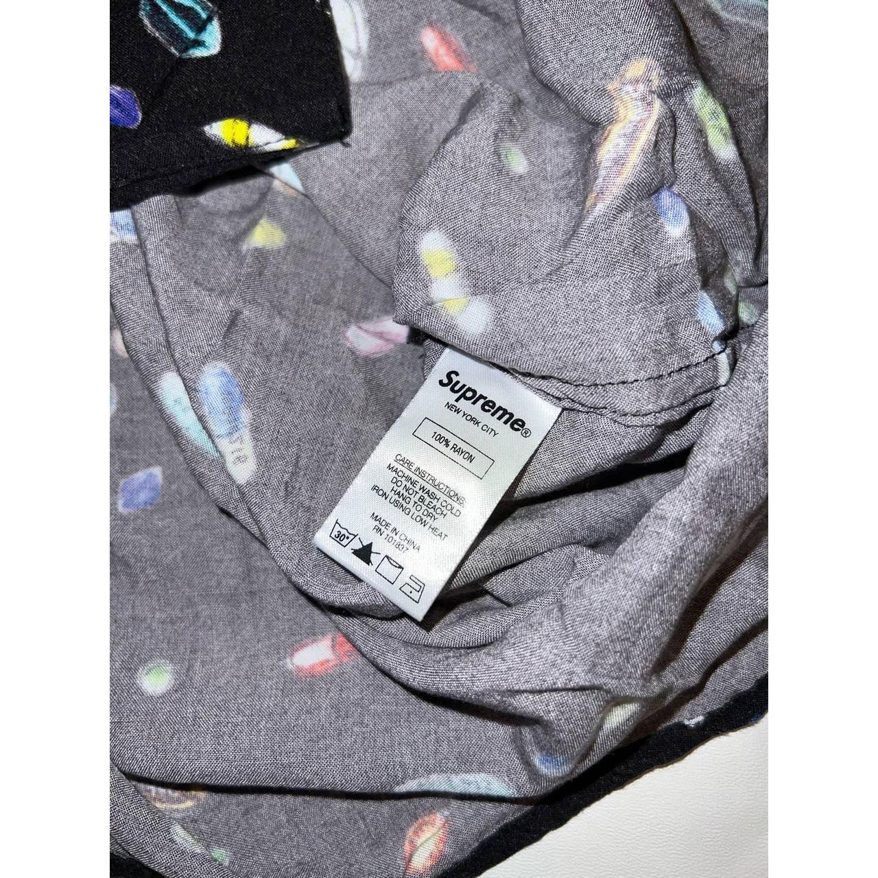 Supreme Pills Rayon Shirt Perfect condition - Depop