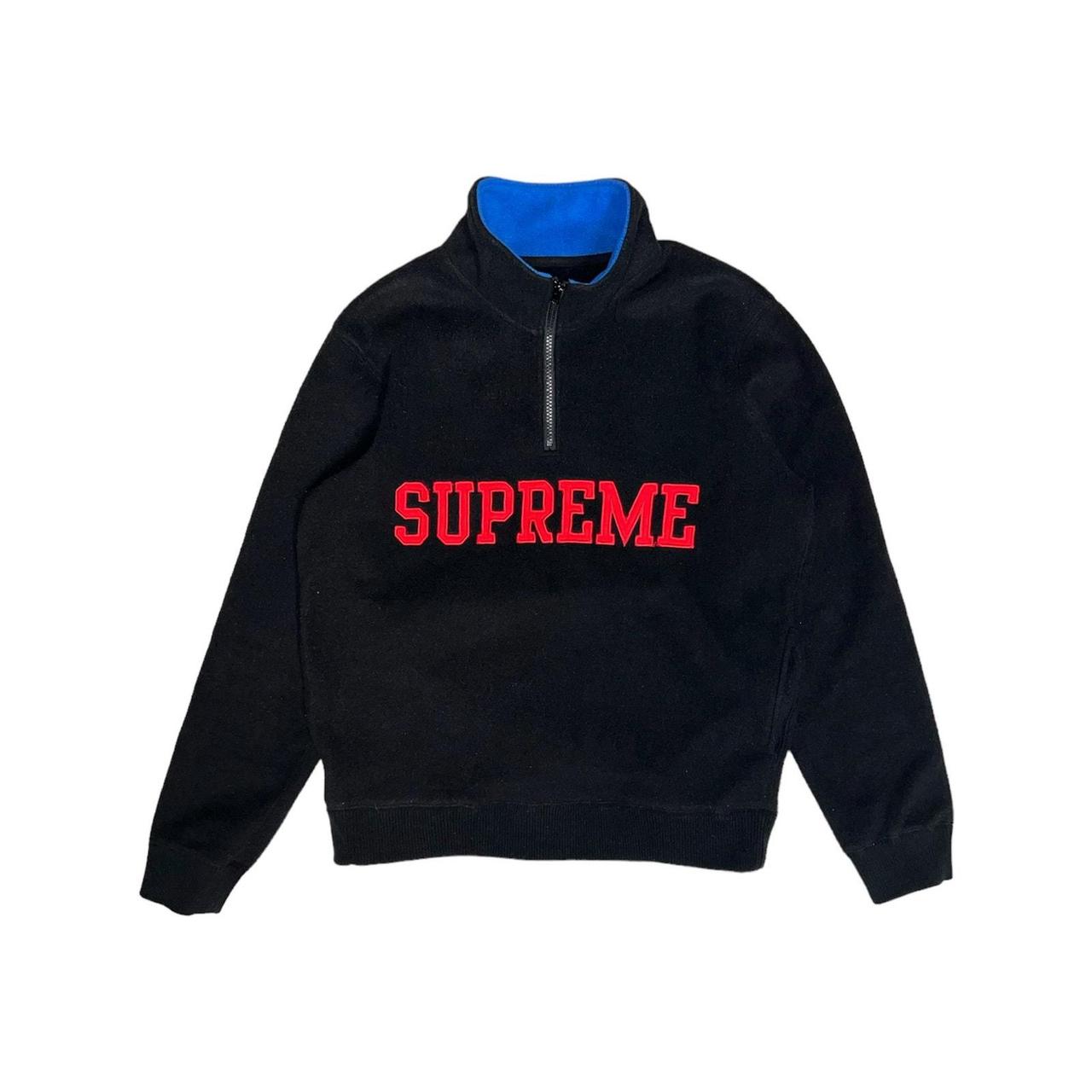 Supreme quarter zip fleece sale