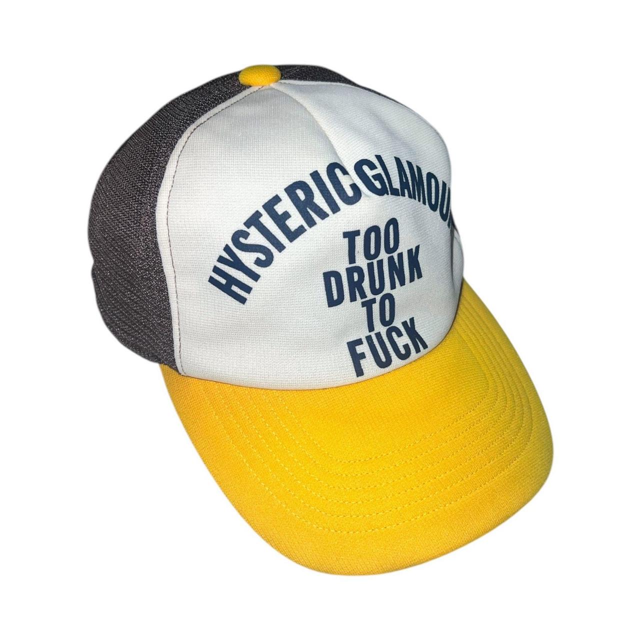 無料クーポン配布 アプリ Hysteric Depop | Trucker Girl Yankee Milky and Dizzy Glamour 帽子