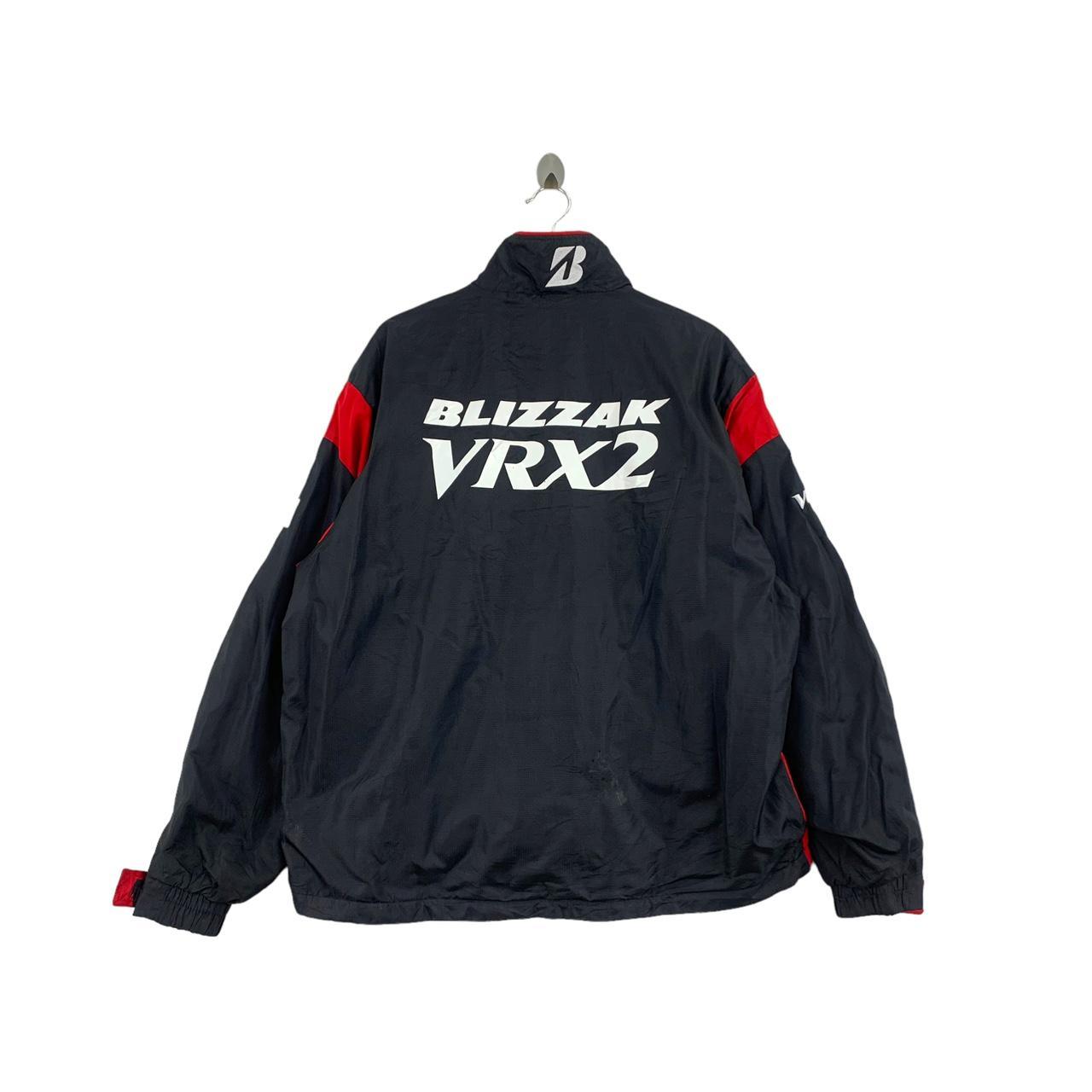 Vintage BRIDGESTONE BLIZZAK VRX2 Racing Team Driver... - Depop