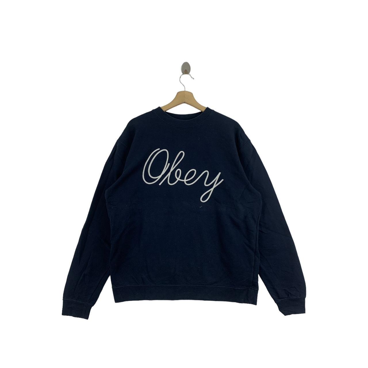 Obey best sale black sweatshirt