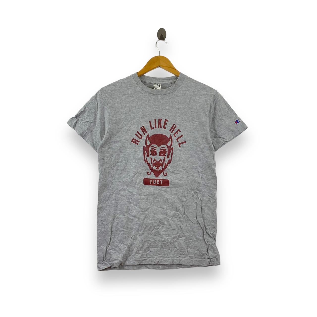 Vintage FUCT SKATEBOARD Run Like Hell Punk Rebel | Depop