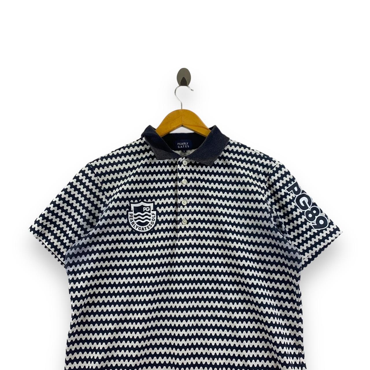 PEARLY GATES - m Vintage PEARLY GATES GOLF Monogram PG89 Polo Tee | Depop