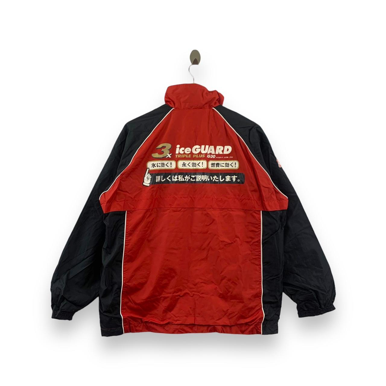yokko赤ジャケット Vintage COLEMAN x YOKOHAMA Ice Guard Jacket Outdoor | Depop