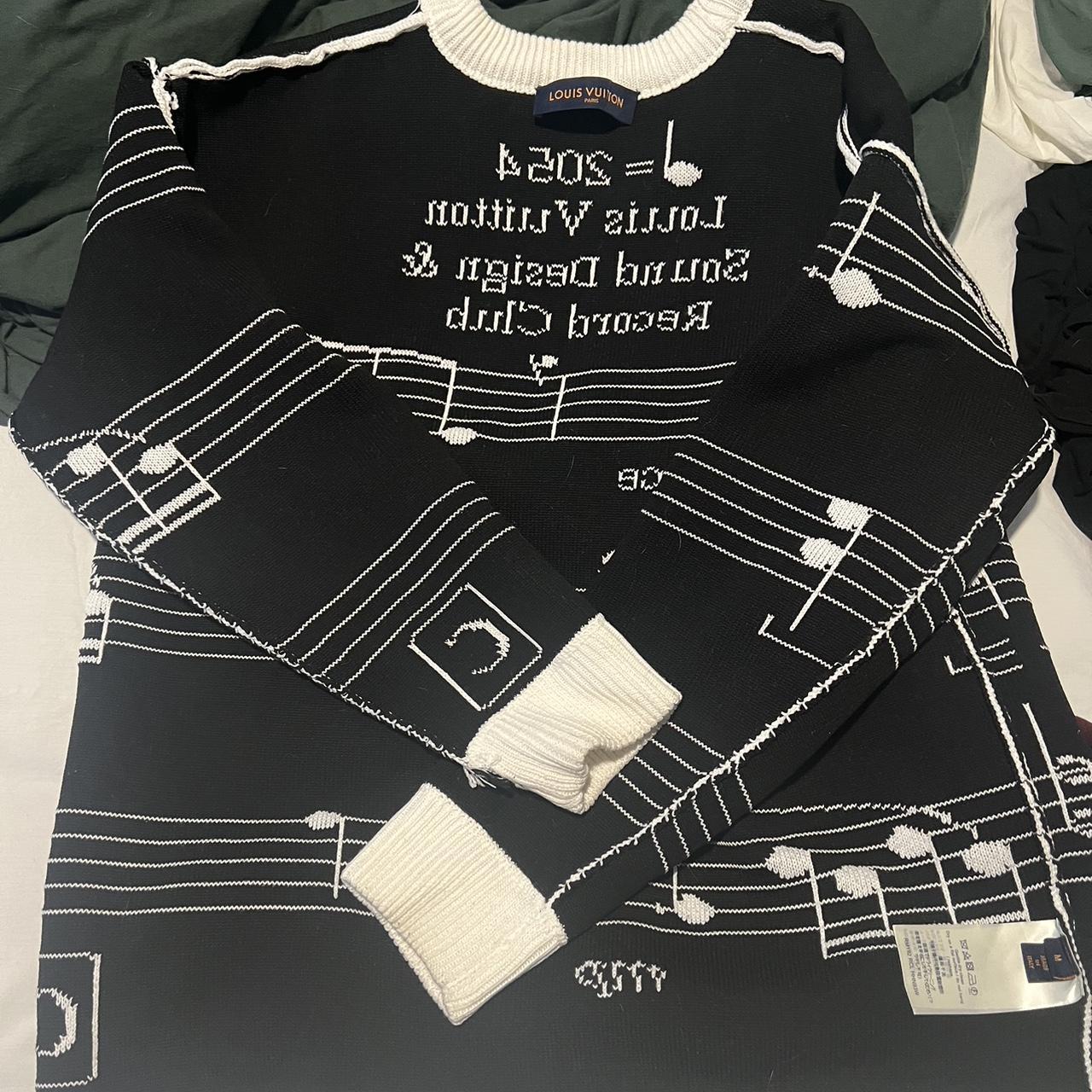 Louis Vuitton Partition Intarsia Crewneck