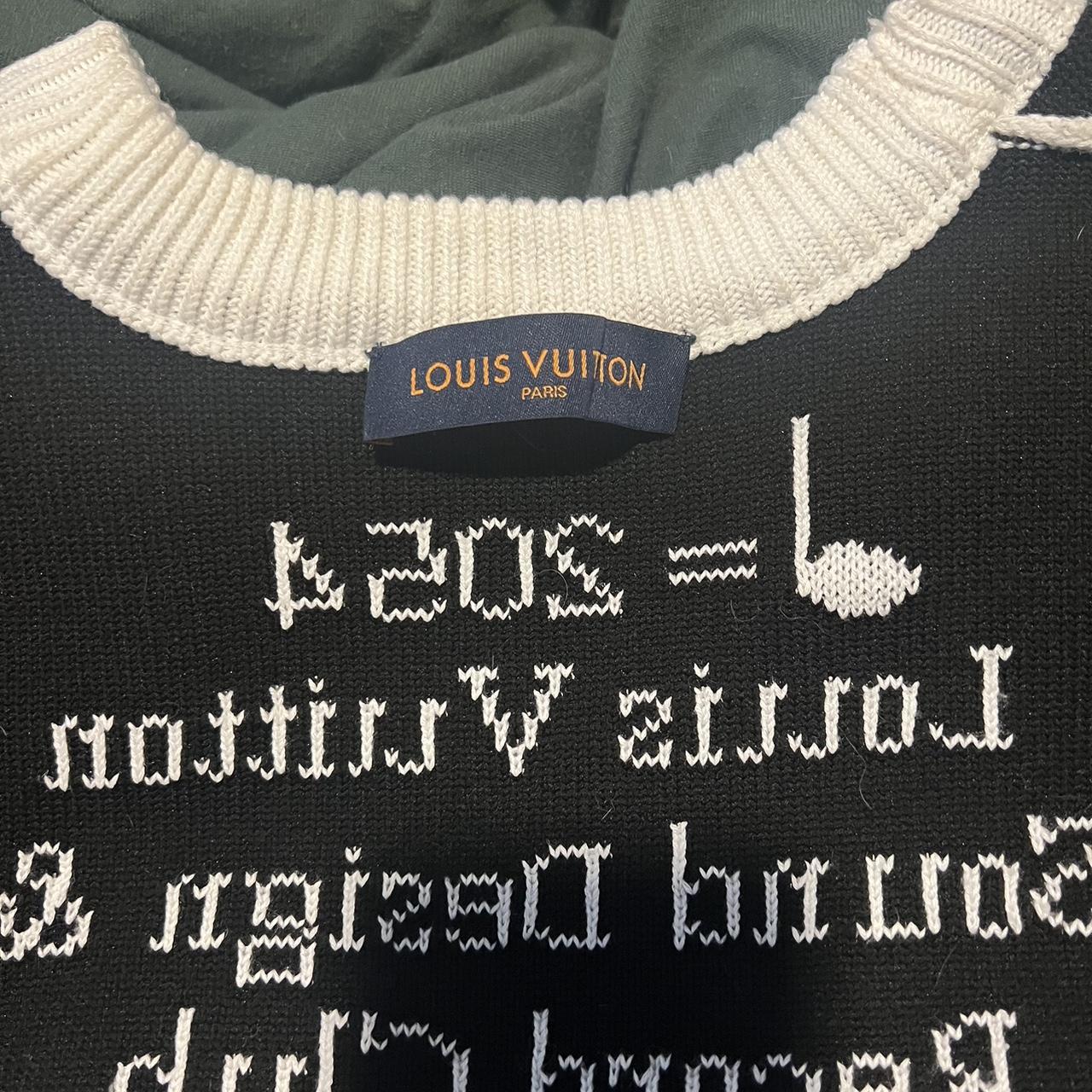 Louis Vuitton Partition Intarsia Crewneck