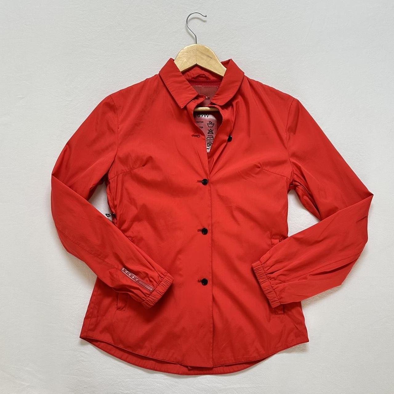 Prada red shirt best sale