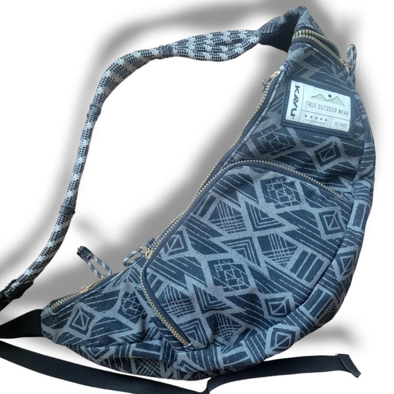 Kavu Carbon Tribal Sling Rope Bag Huge sling pouch