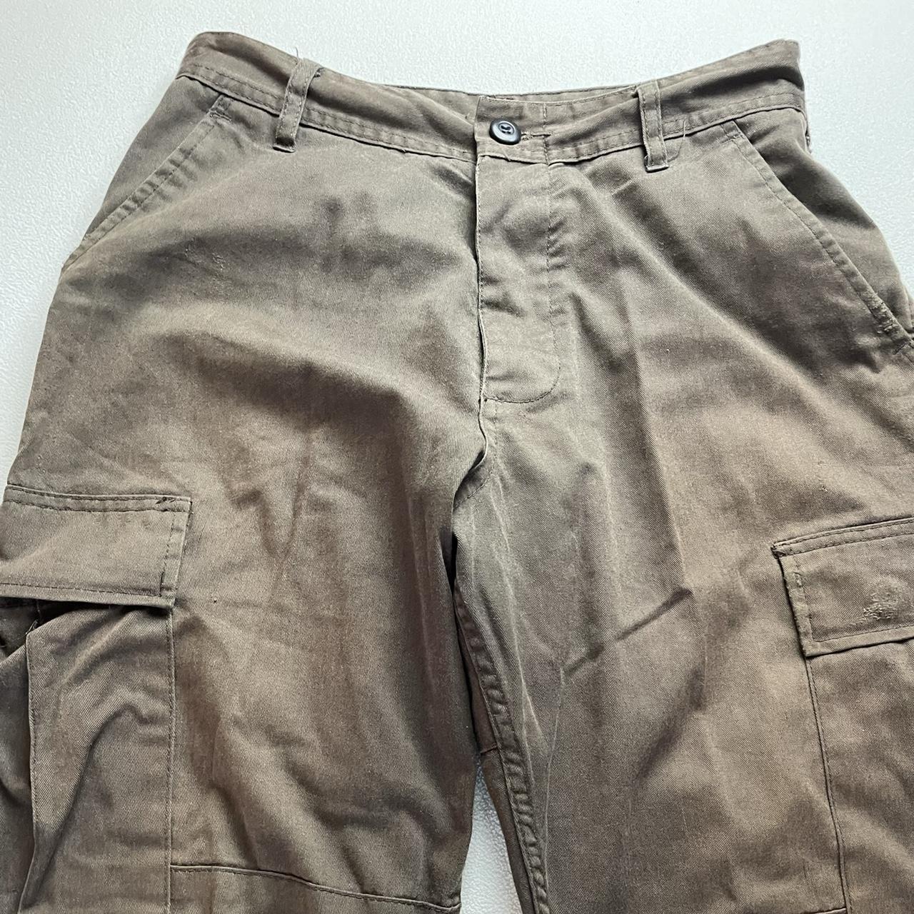 Rothko Brown Cargo Pants 28 X 30 Skated and worn - Depop