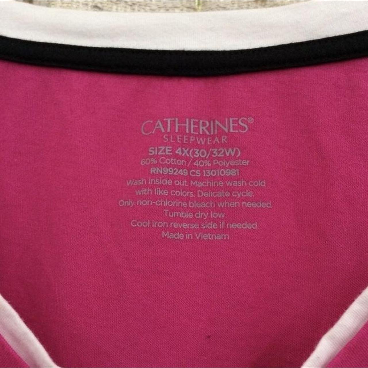Catherine's Women's Pink Pajamas (2)