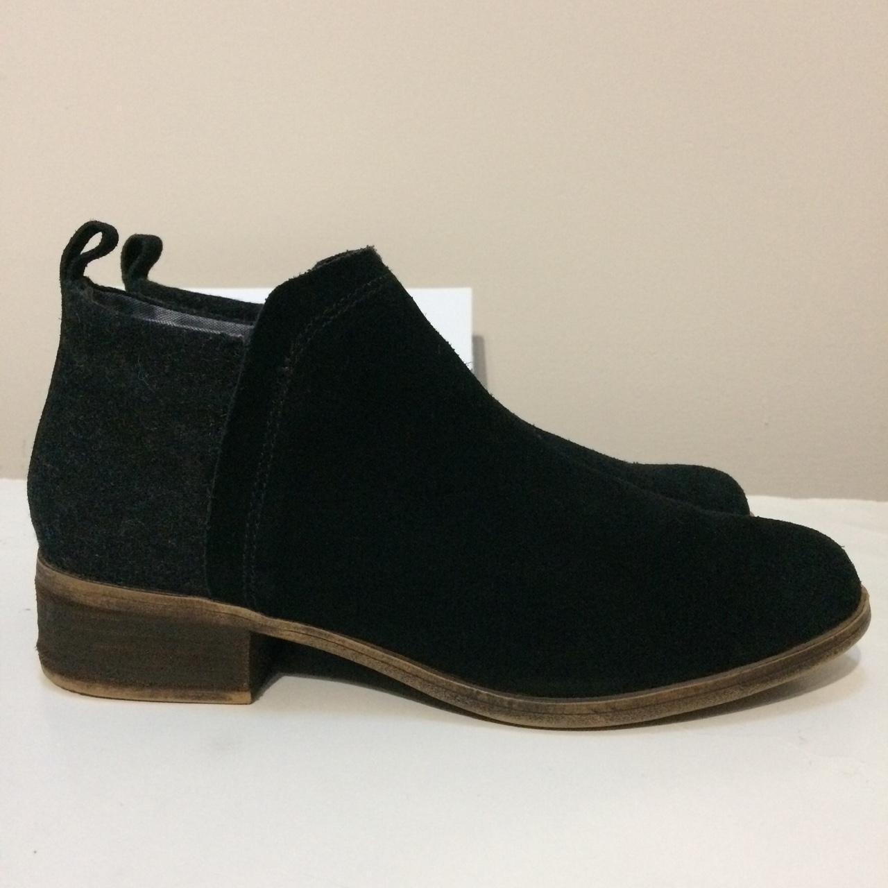 Toms deia outlet booties grey