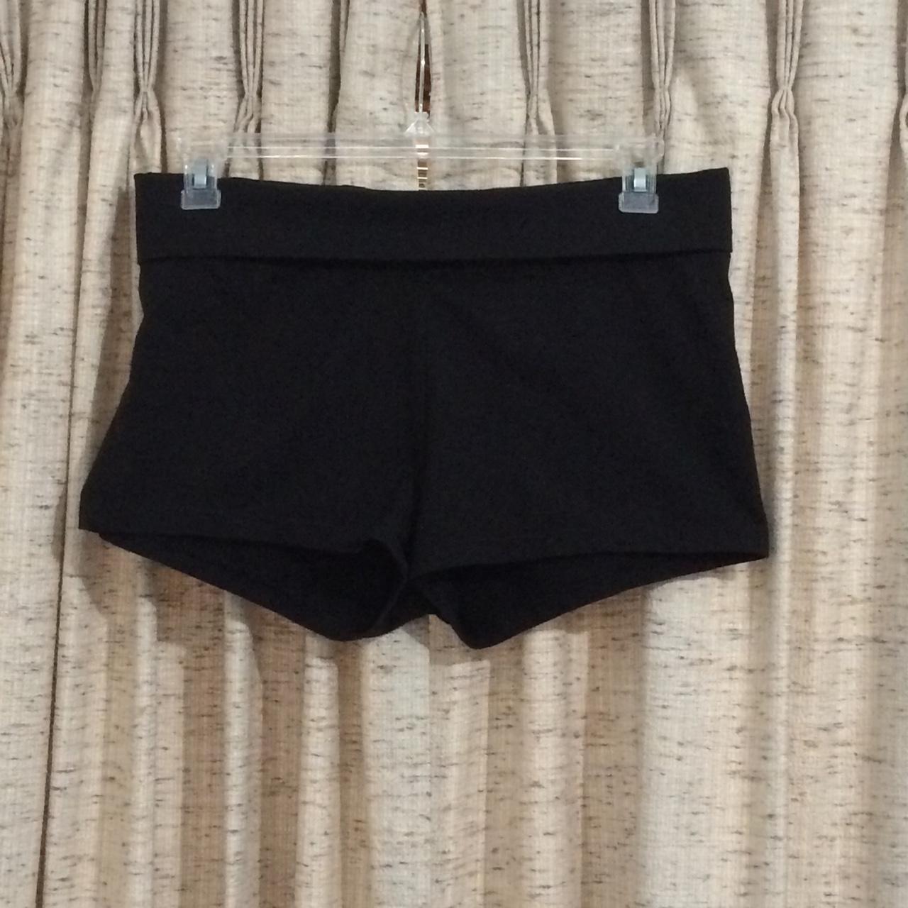 Aerie Slim Gym Black Short Brand Aerie Size Xl Depop