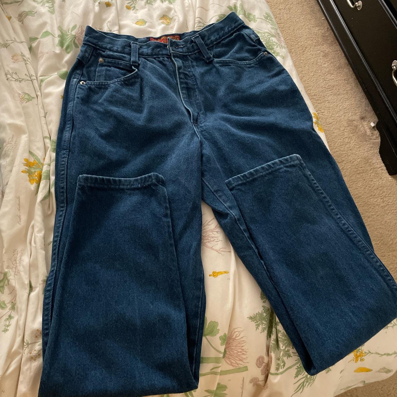 bonjour high waisted jeans size 11/12 inseam 26.5... Depop