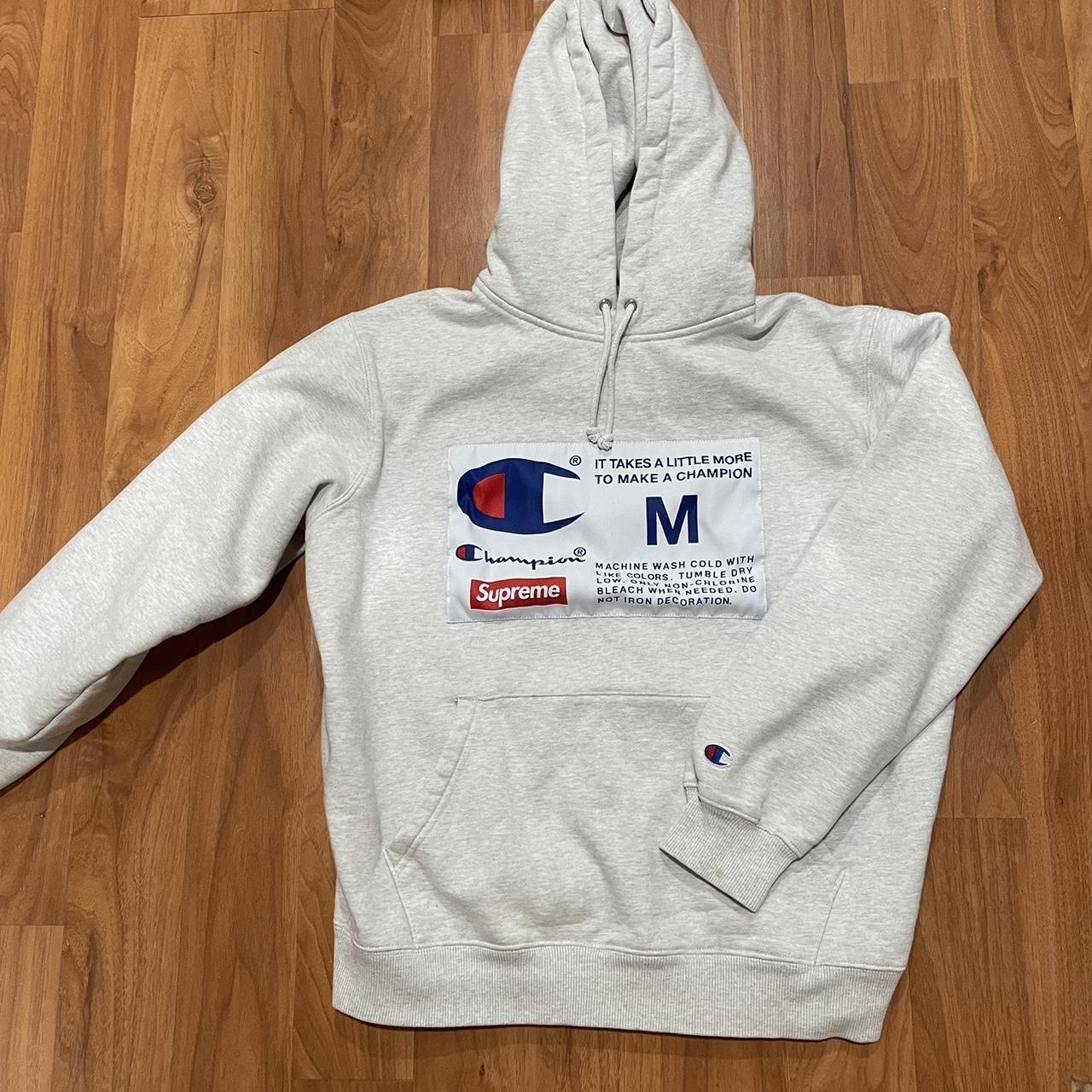 Champion supreme label fashion hoodie