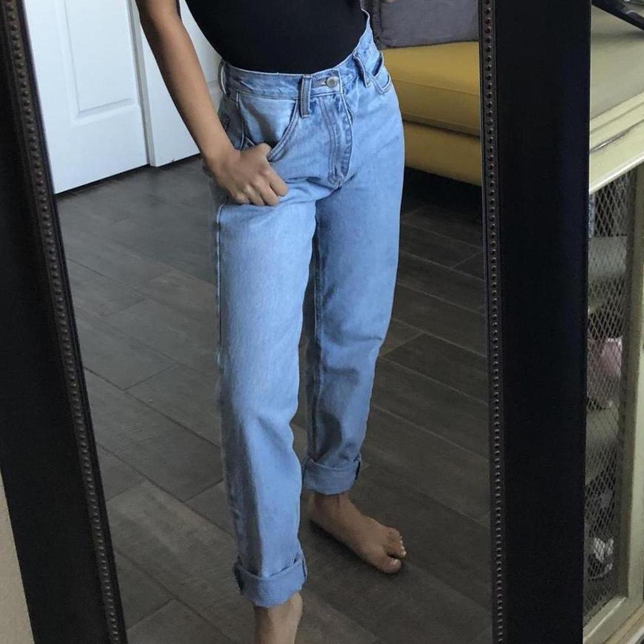 Brandy Melville Jeans Size XS, best fits 24W Depop
