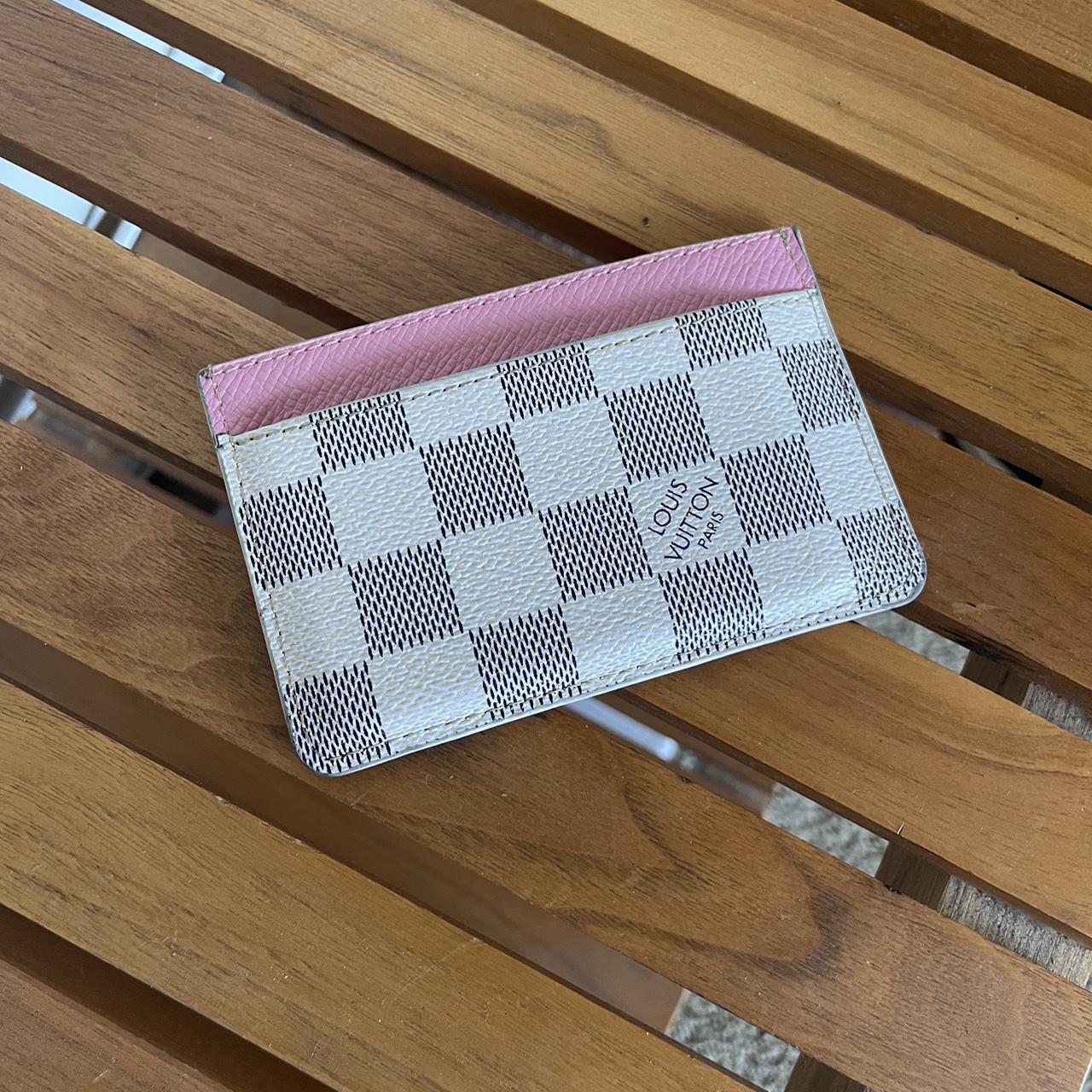 Louis Vuitton card holder. Bought 2 years ago so I - Depop