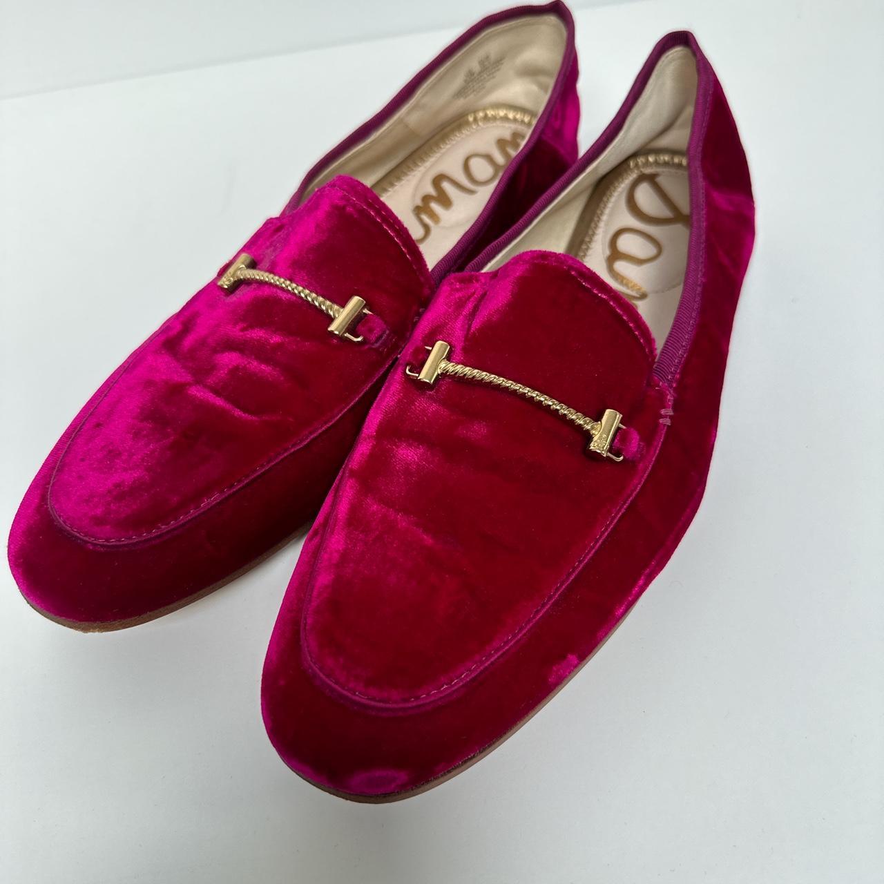 Sam edelman 2024 red loafers