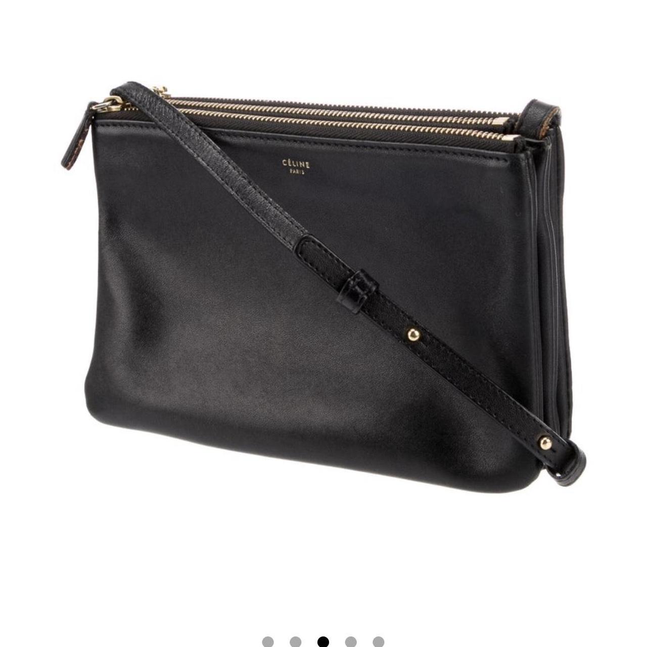 Celine trio bag deals black