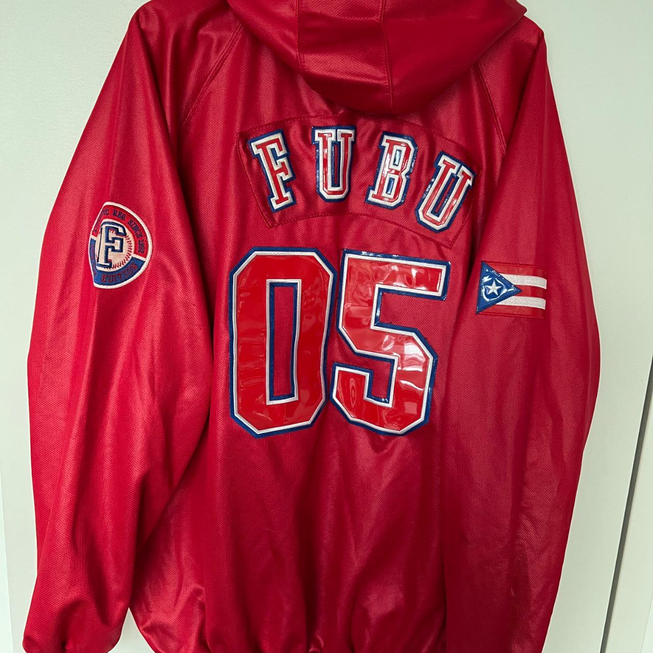 Vintage Puerto Rico Fubu Hoodie Men’s 3XL Limited good City Edition Red Y2K Hip-Hop