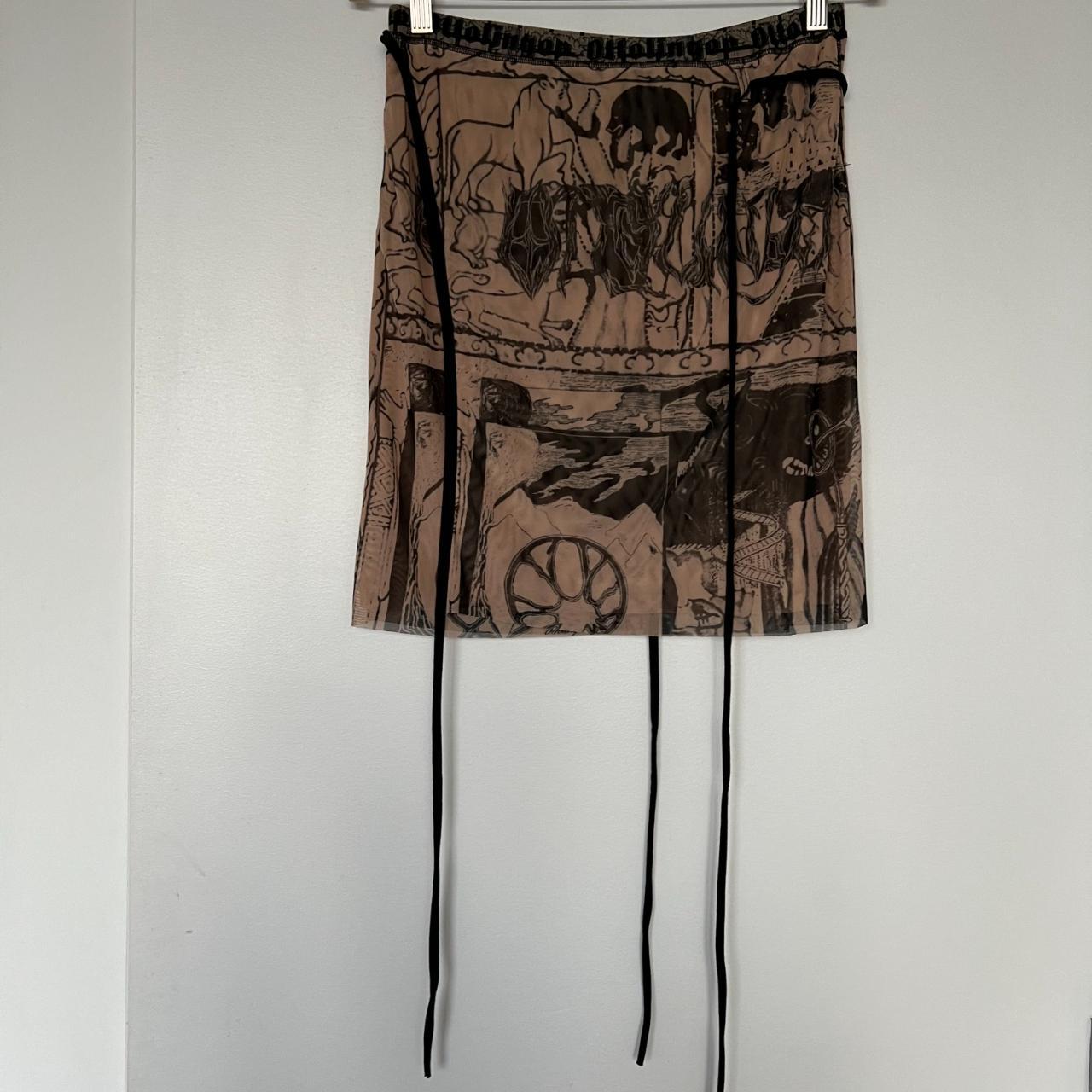 Ottolinger Women's Black and Tan Skirt (4)