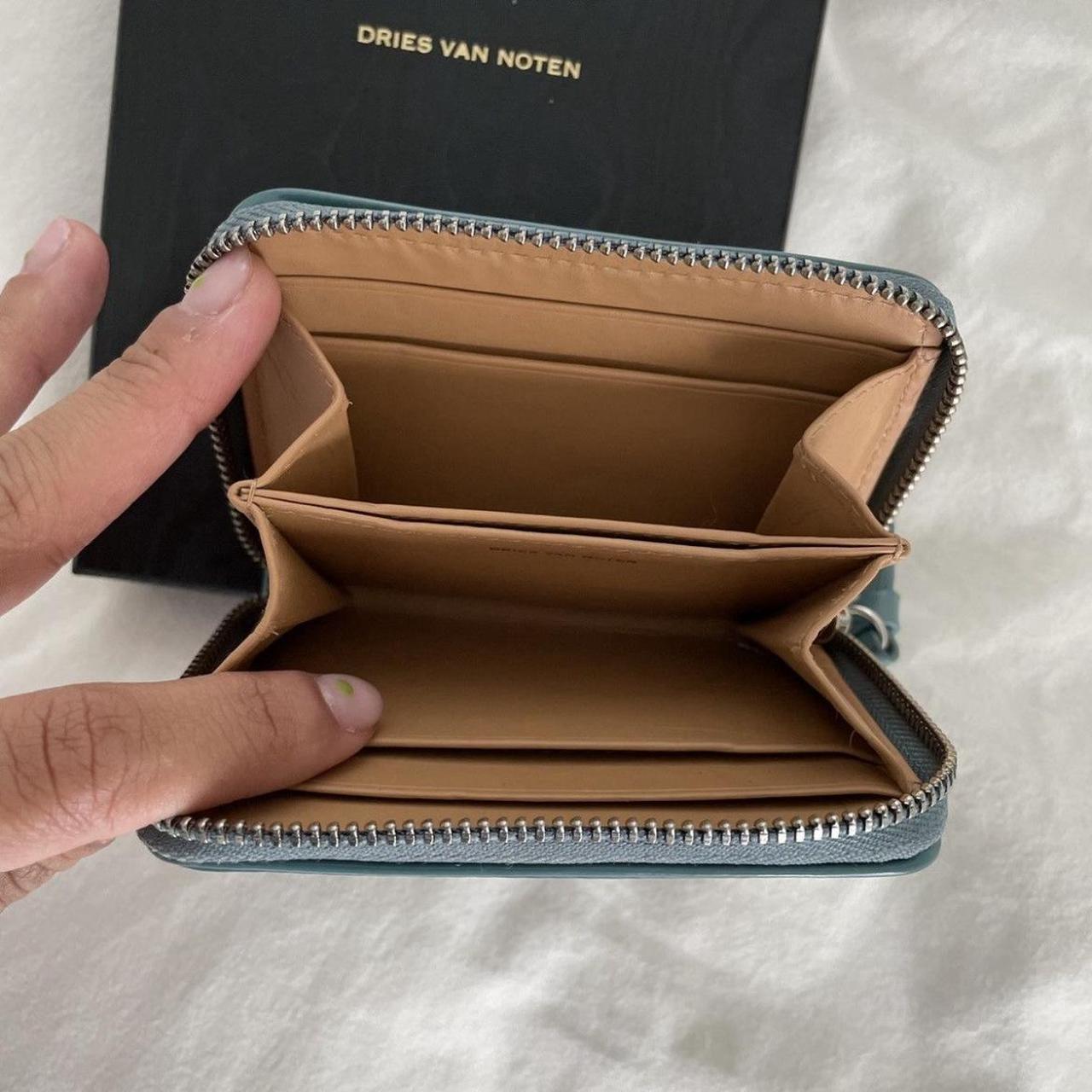 Dries Van Noten Men's Wallet Blue/Green – Dries Van Noten Wallet