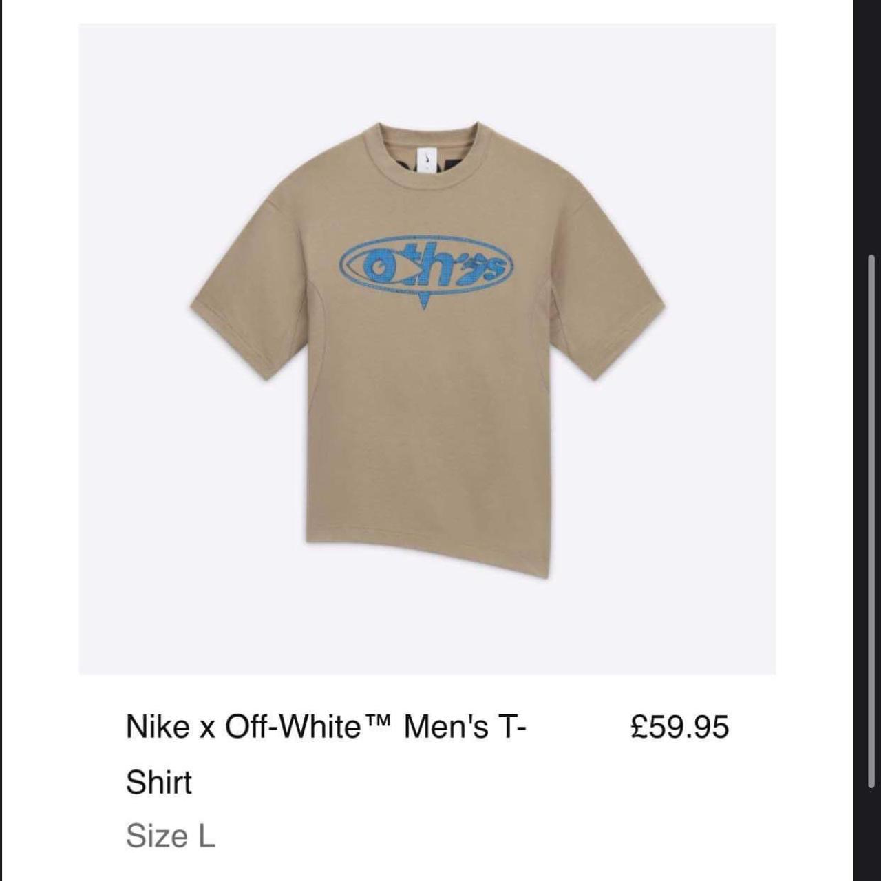 nikelab x off white t shirt