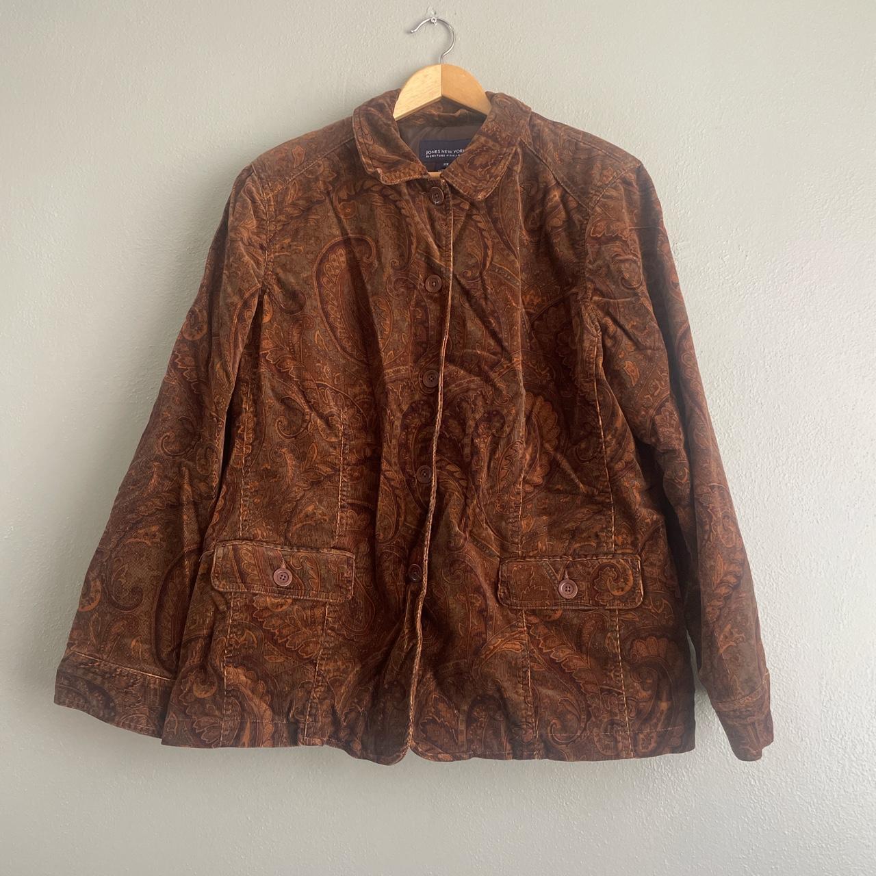 Vintage Jones New york Corduroy hot jacket