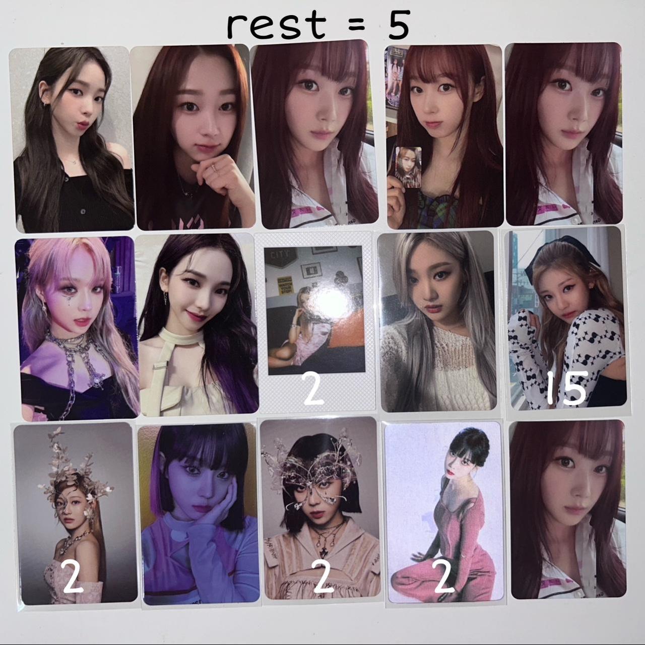 wts aespa album pcs and pobs prices: price in photo... - Depop