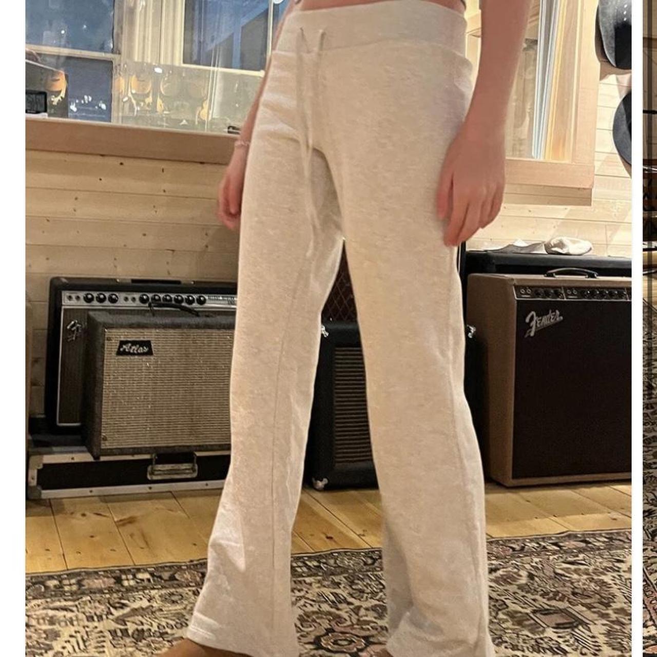 BRANDY MELVILLE grey hilary yoga pants rrp £30 worn... Depop