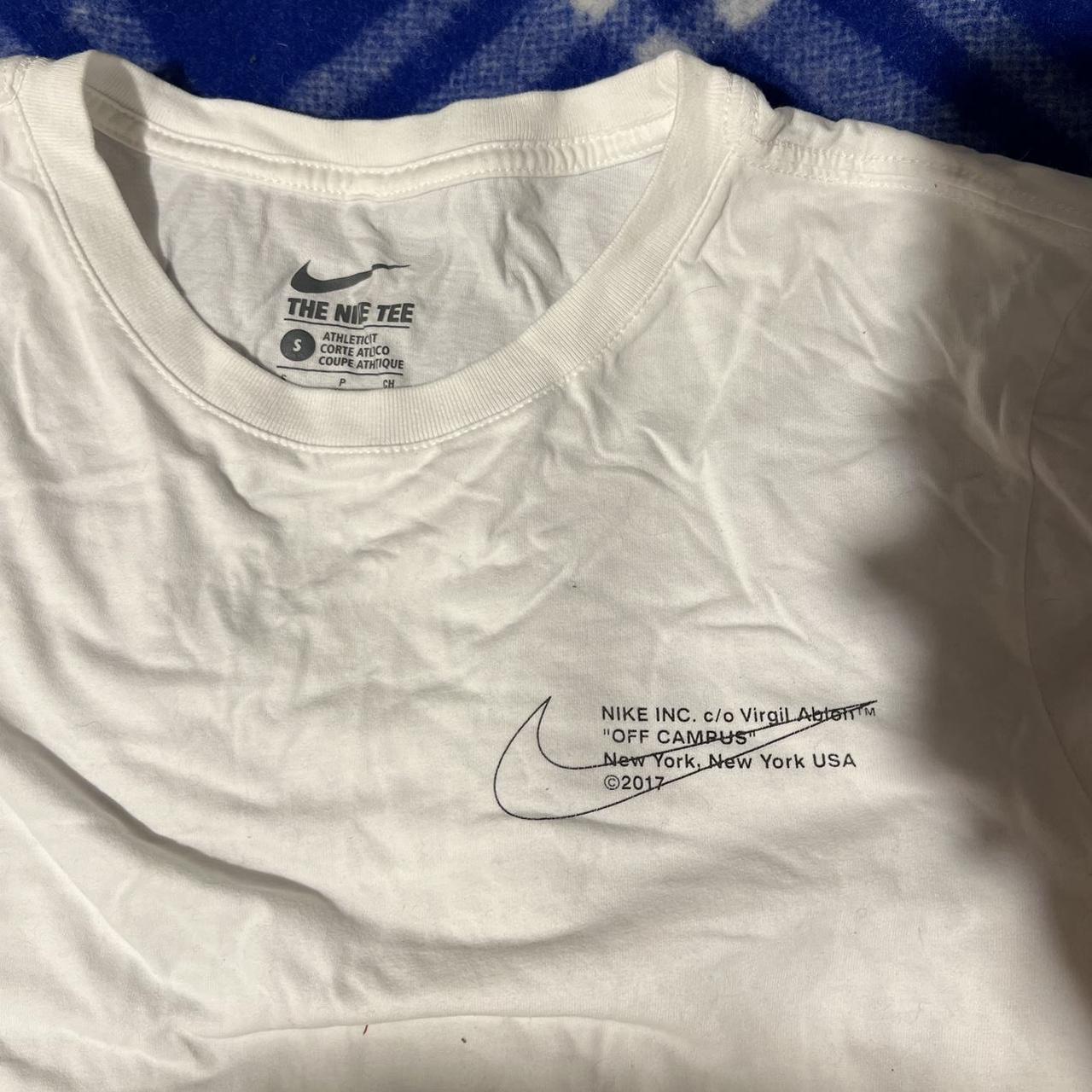 Nike X Off-White Virgil Abloh Long sleeve tshirt