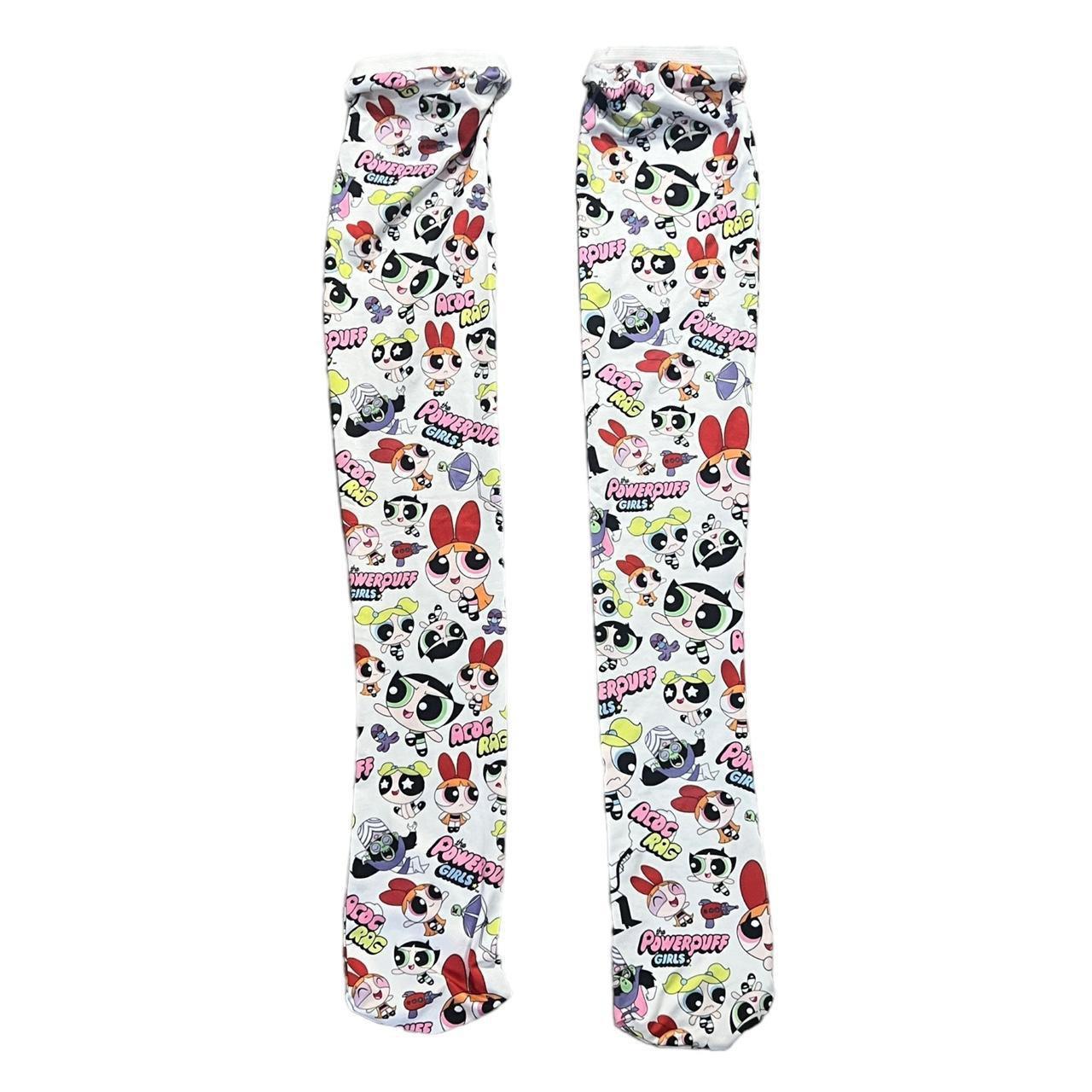 AC/DC Rag x Powerpuff Girls Knee High Stockings... - Depop