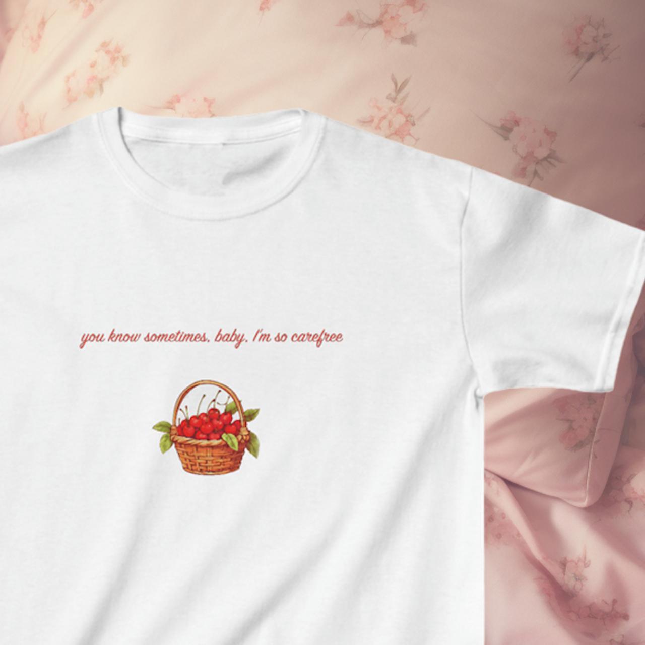 Lana baby tee ౨ৎ "You know sometimes, baby, I'm so... - Depop