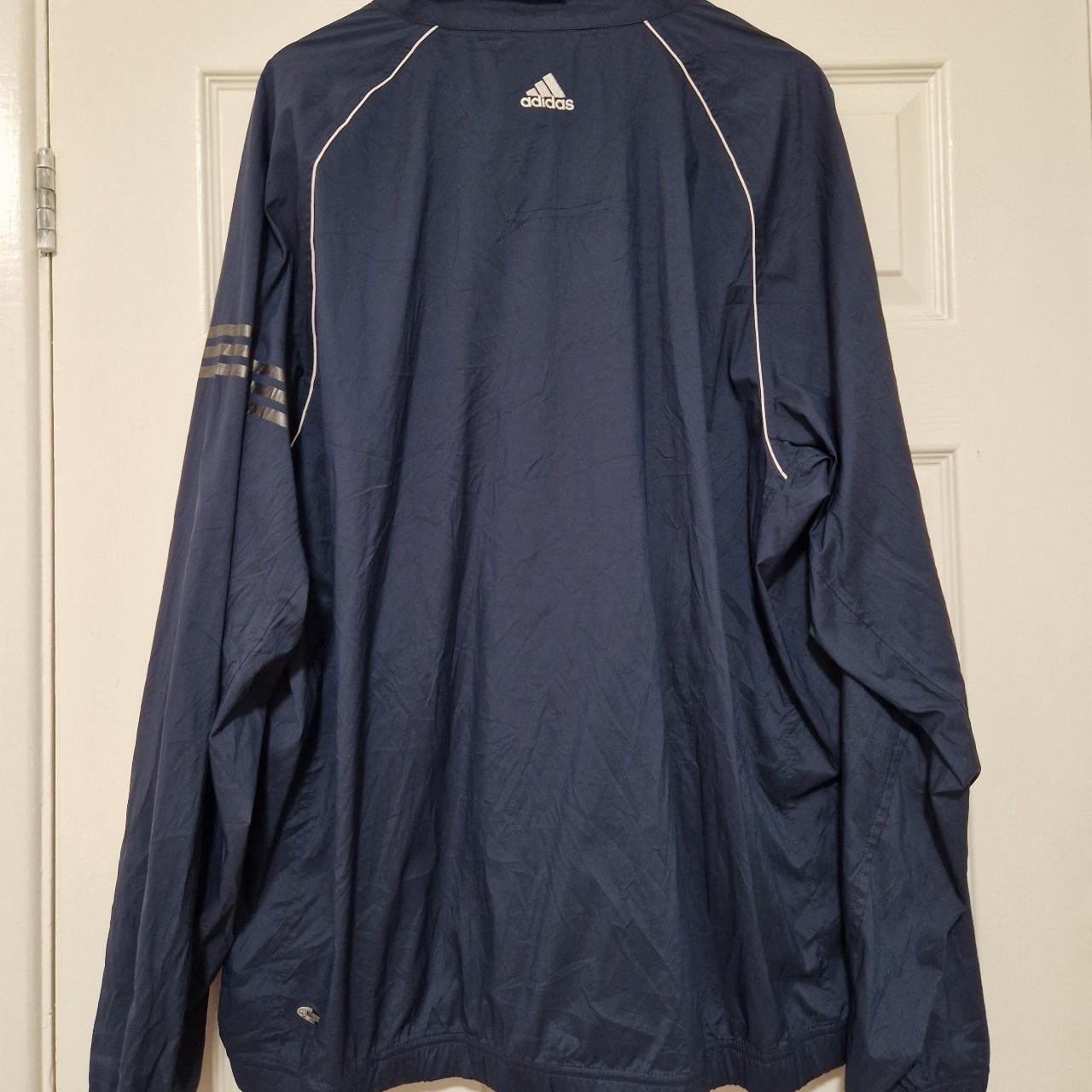 Adidas Men's Navy Jacket | Depop