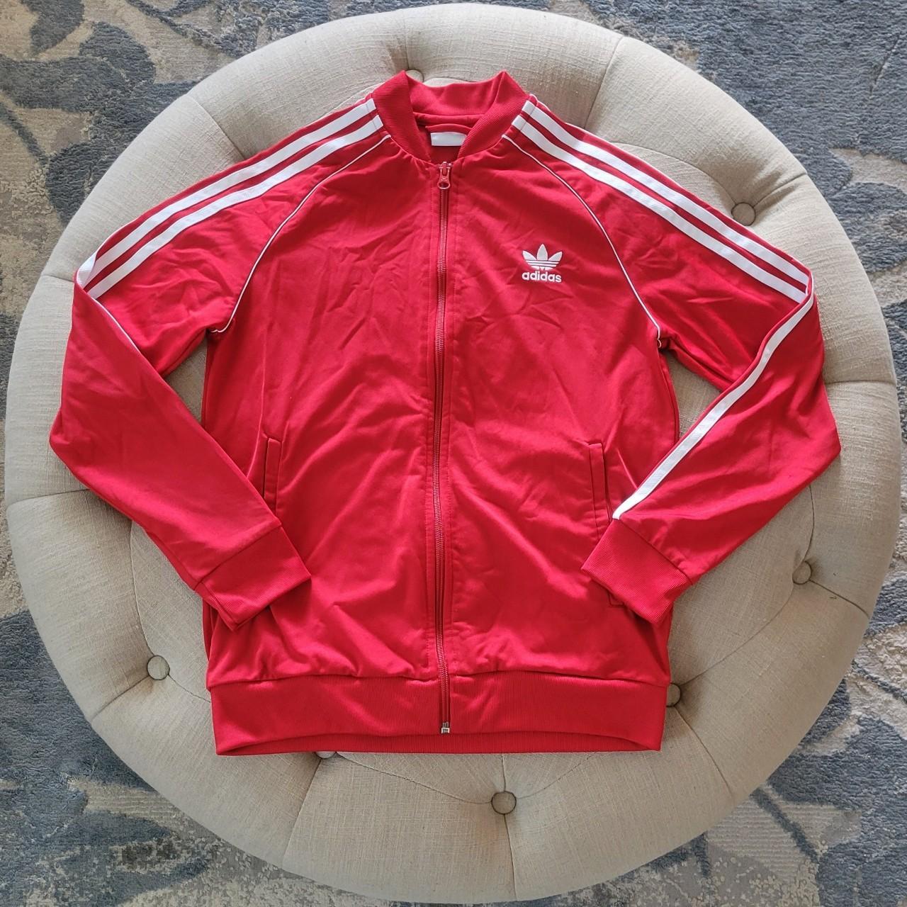 ADIDAS Youth Embroidered-Logo Jacket, - Great...