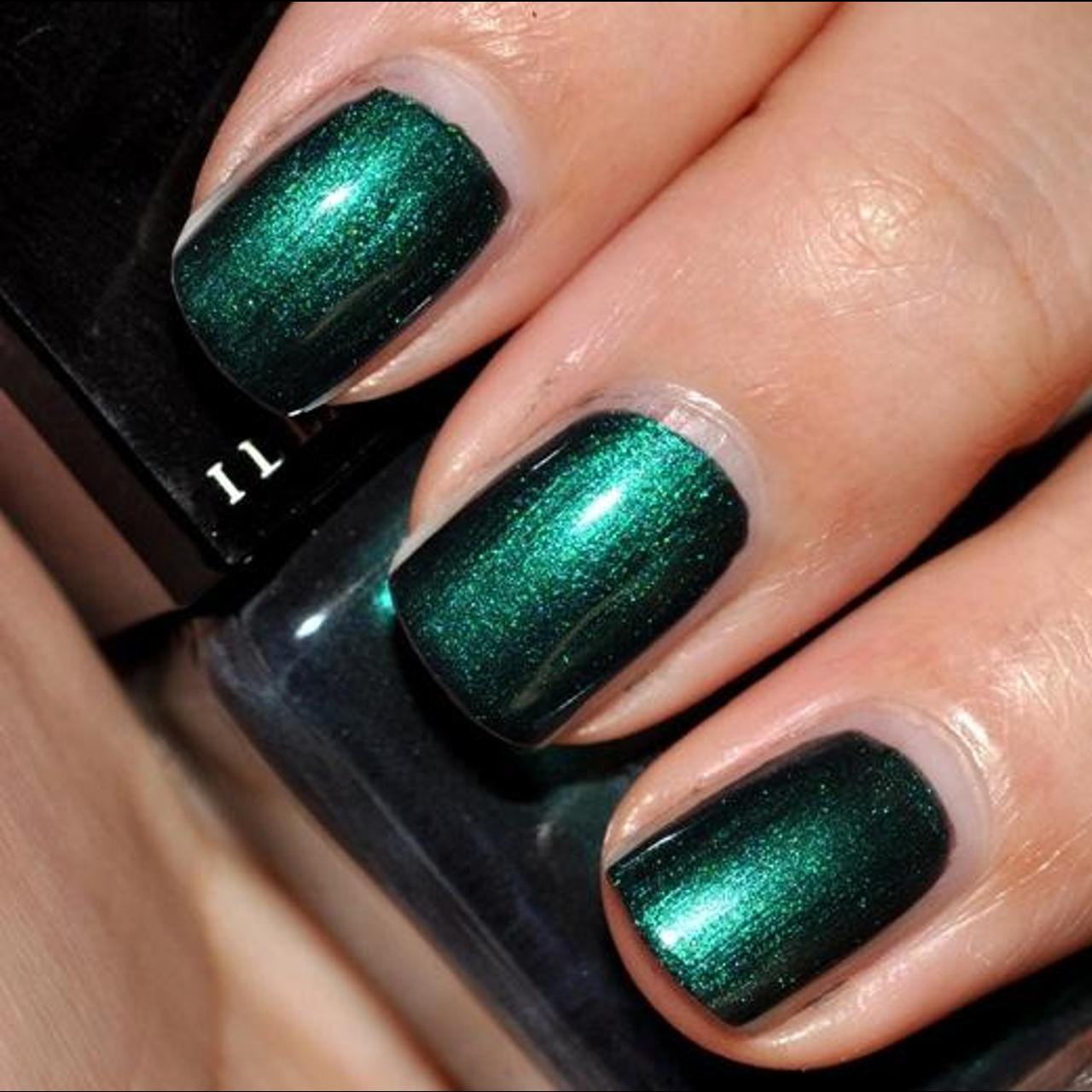 Illamasqua Blue and Green Nails (4)