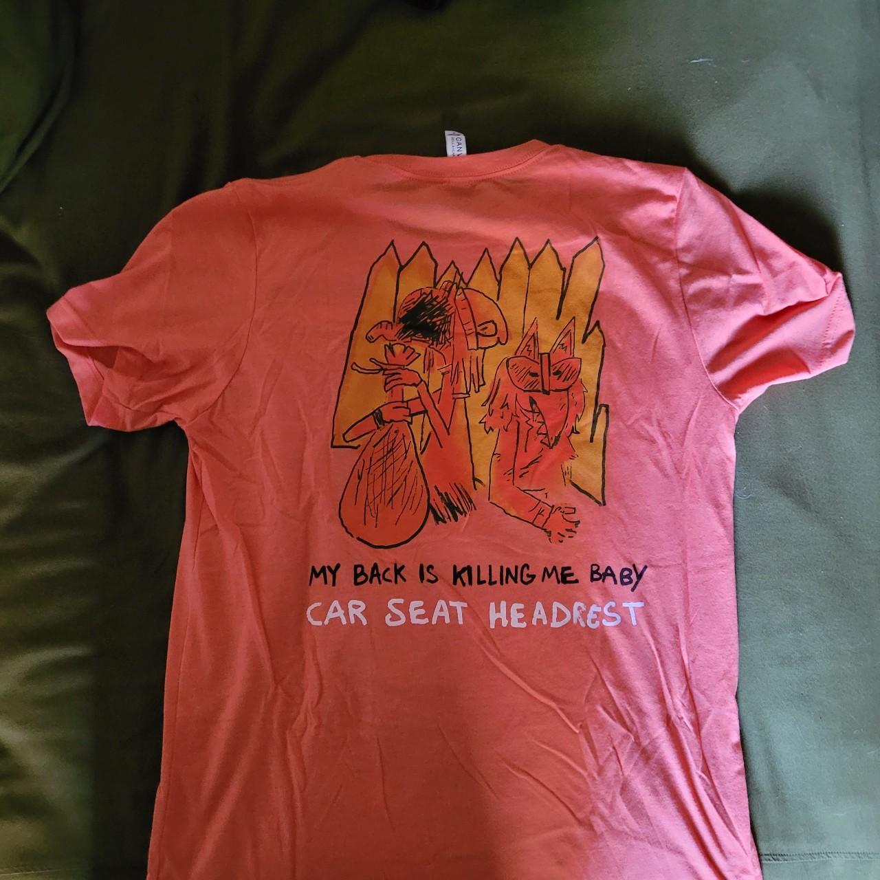 Official car seat headrest merch My back is killing... Depop