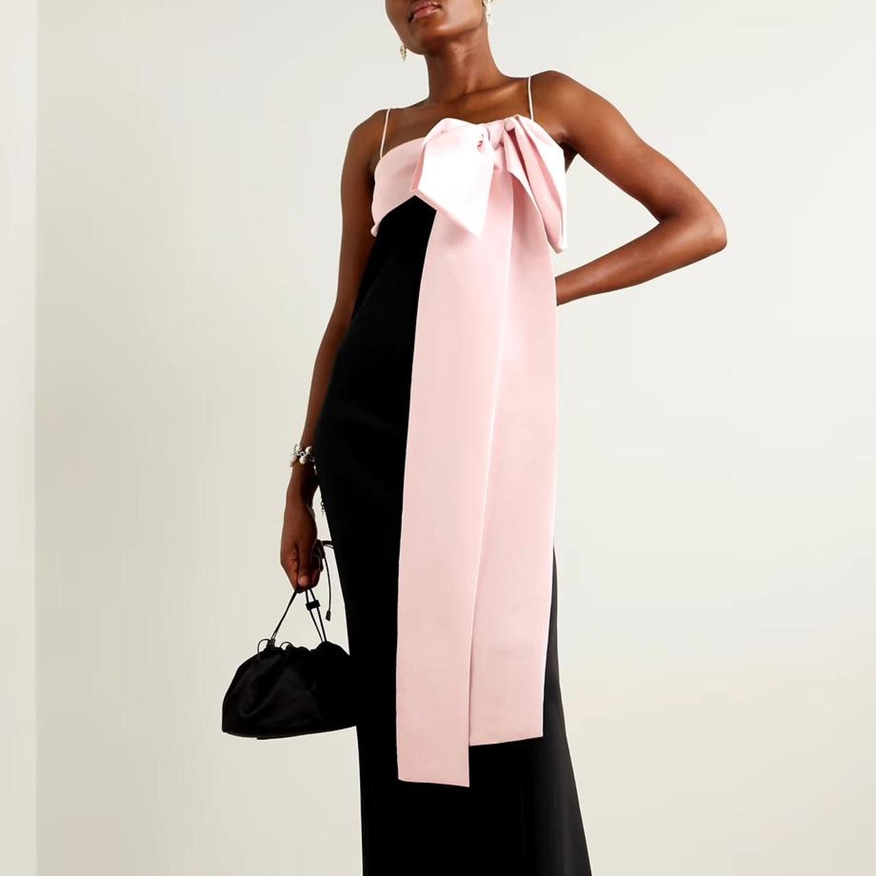 Bernadette Bart bow-detailed crepe maxi dress Size | Depop