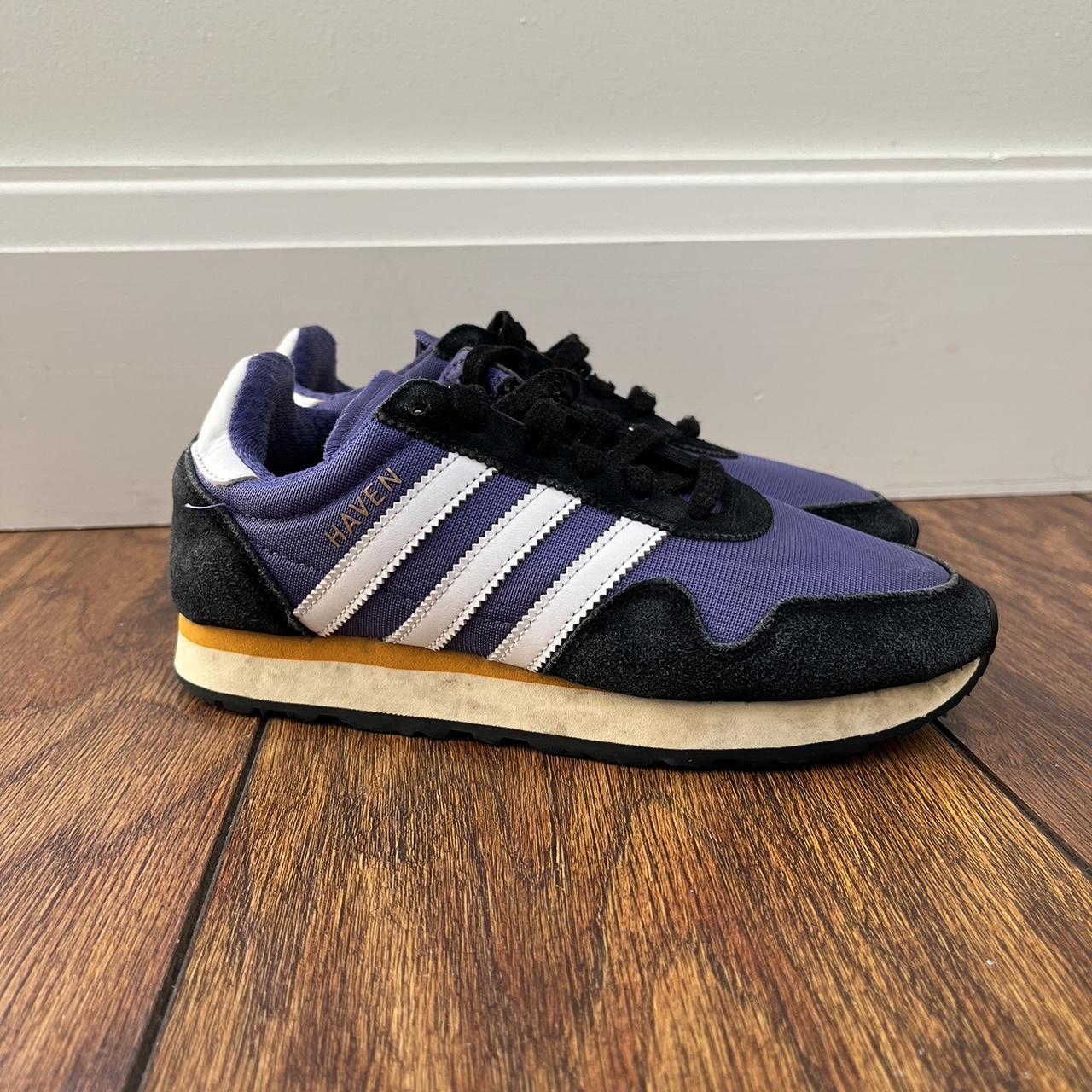 Adidas Originals Haven Ink BY9720 Mens Purple Black. Depop