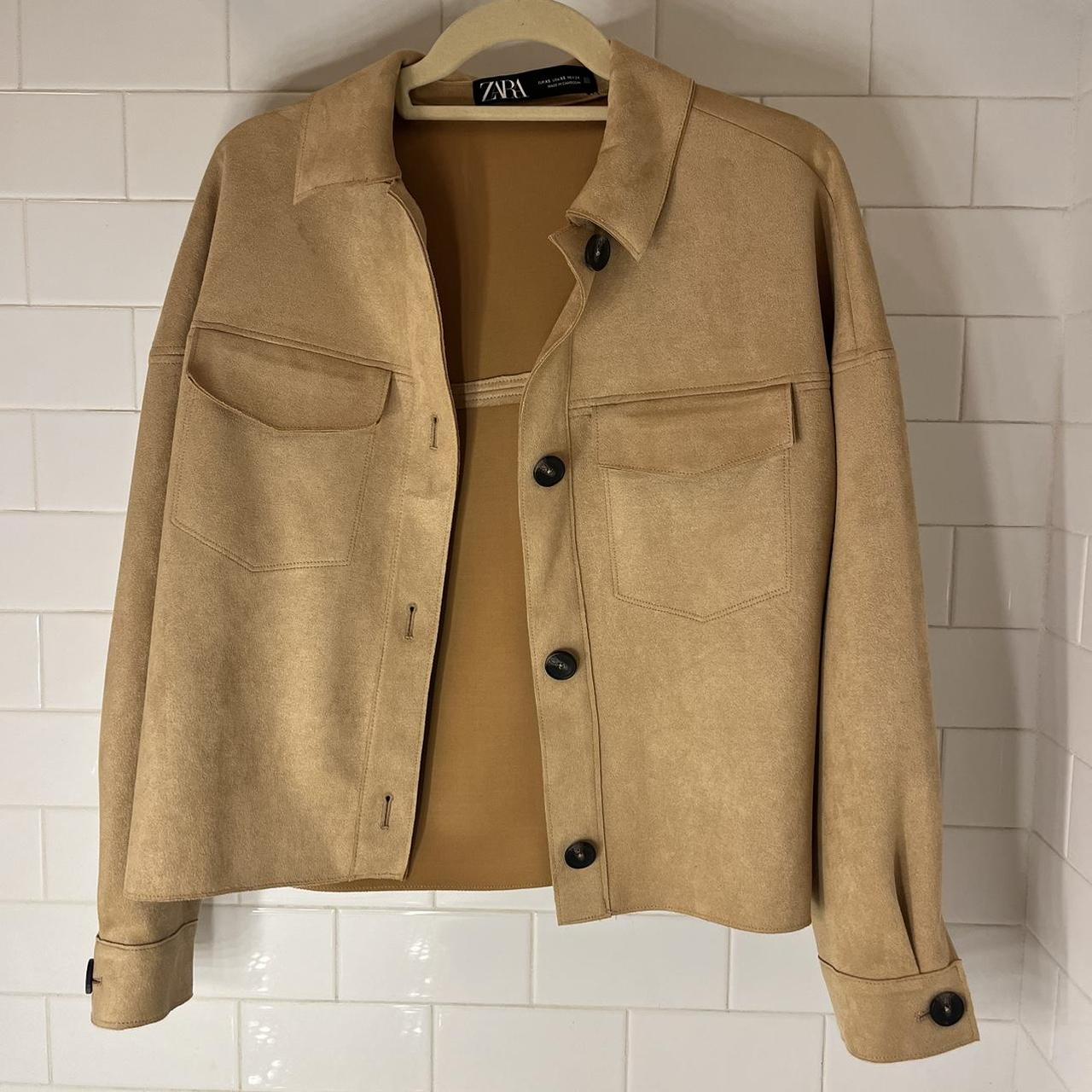 Zara camel outlet jacket