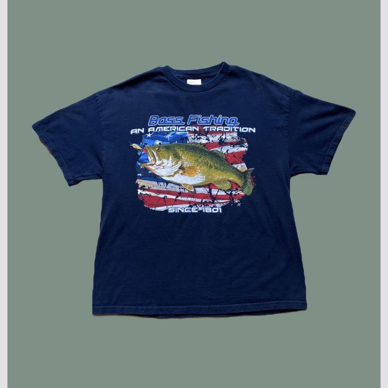 Bass Fishing🐟 - size XL on Tennessee River, no - Depop