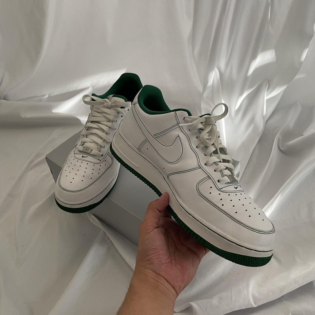 Air Force Nike Green Trainers Mens Nike Air Force '07, Pine Green