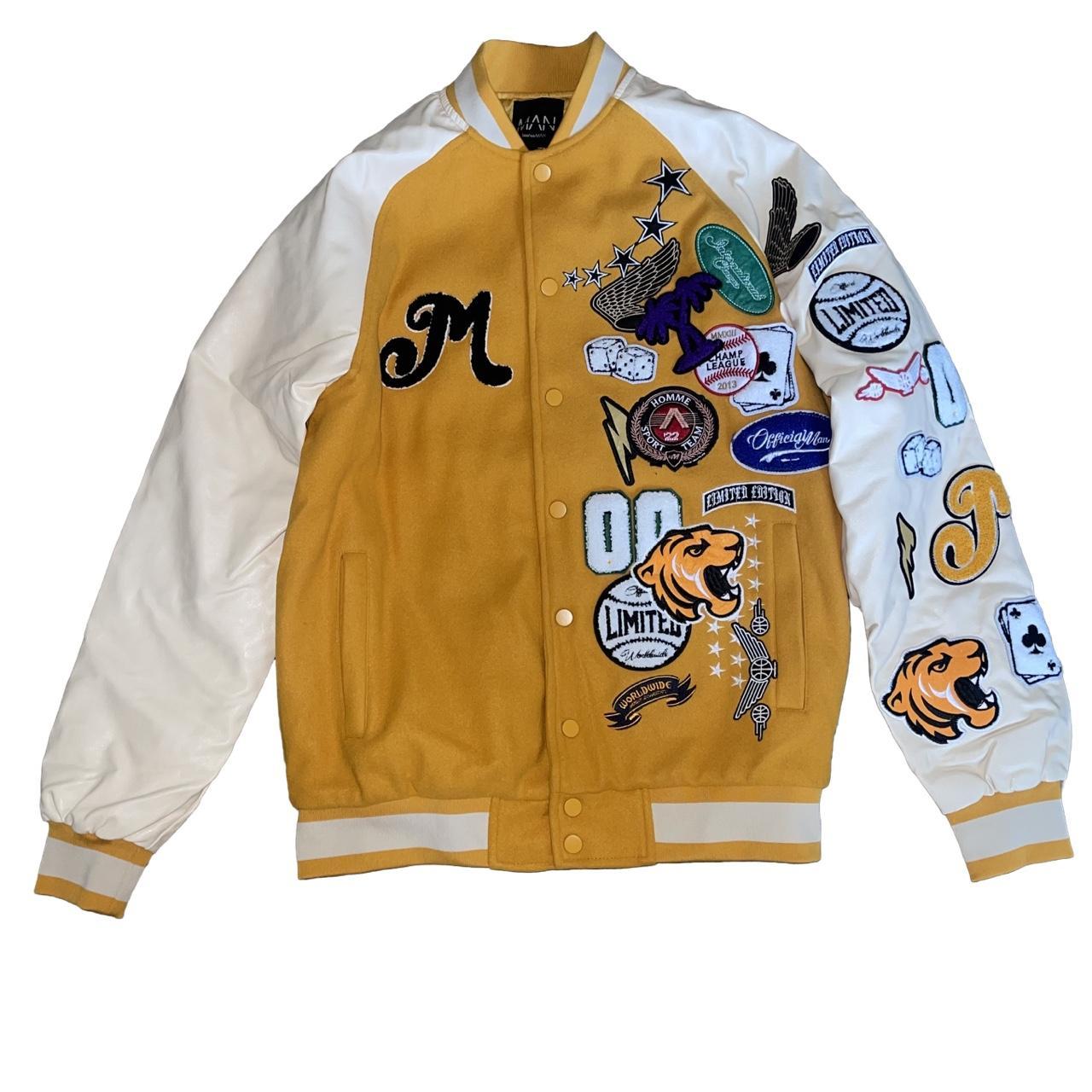 Golden bear varsity jacket x online sns