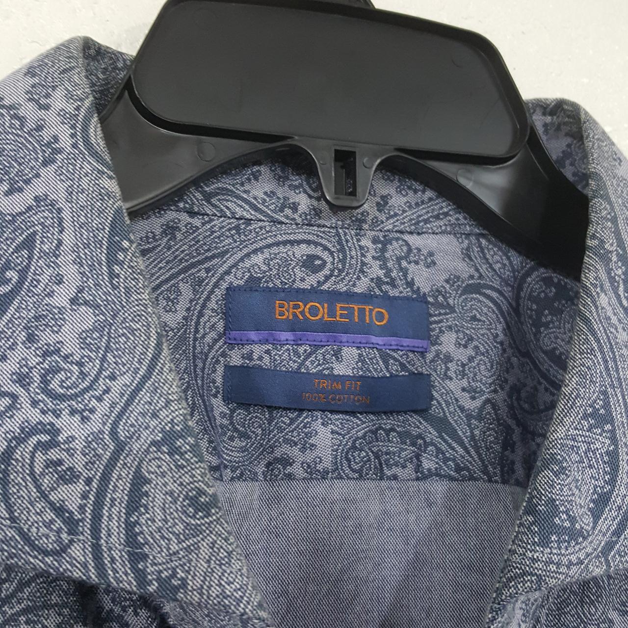 Broletto trim fit dress shirt online