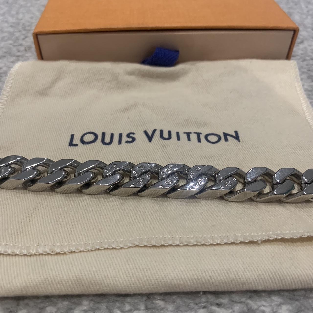 Louis Vuitton Chain Link necklace. Barely ever worn... - Depop